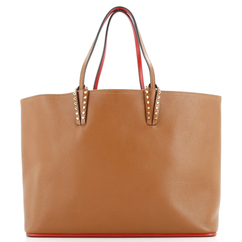Pre-Loved Christian Louboutin Cabata East West Tote Leather Large sold by Zulily