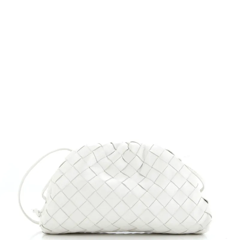 Pre-Loved Bottega Veneta The Pouch Intrecciato Nappa Mini sold by Zulily