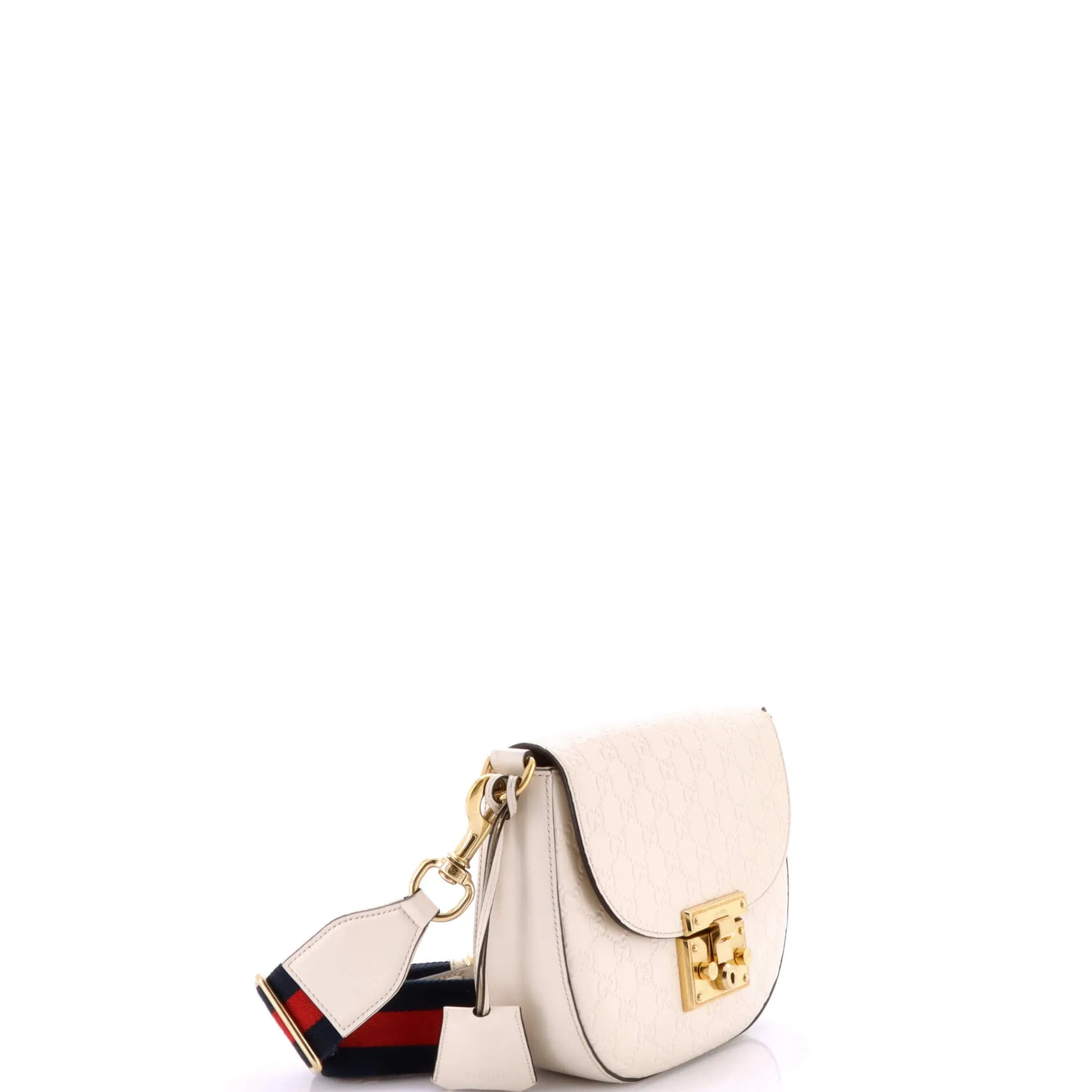 Pre-Loved Gucci Padlock Saddle Shoulder Bag Guccissima Leather Medium sold by Zulily product image thumbnail 2