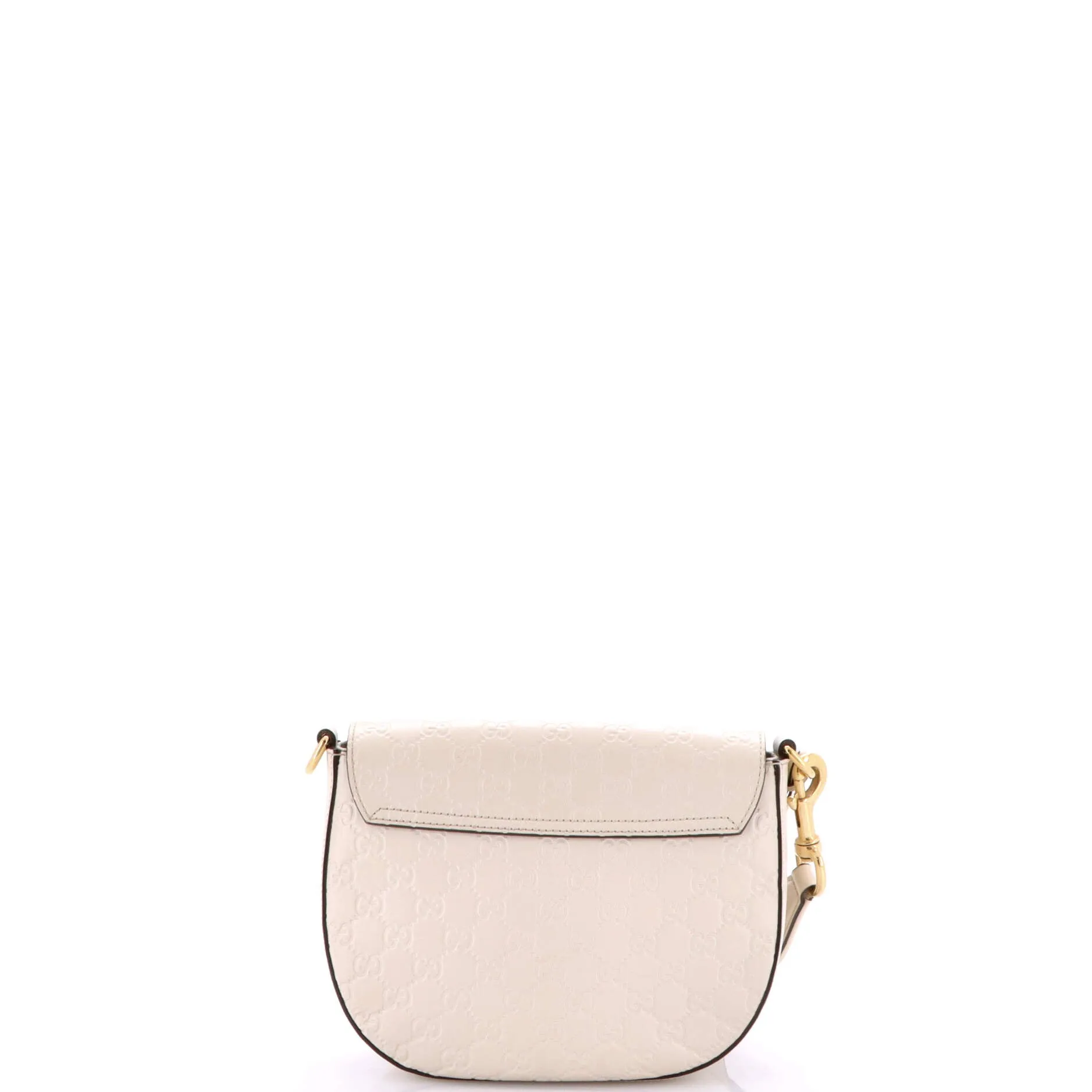 Pre-Loved Gucci Padlock Saddle Shoulder Bag Guccissima Leather Medium sold by Zulily product image thumbnail 3
