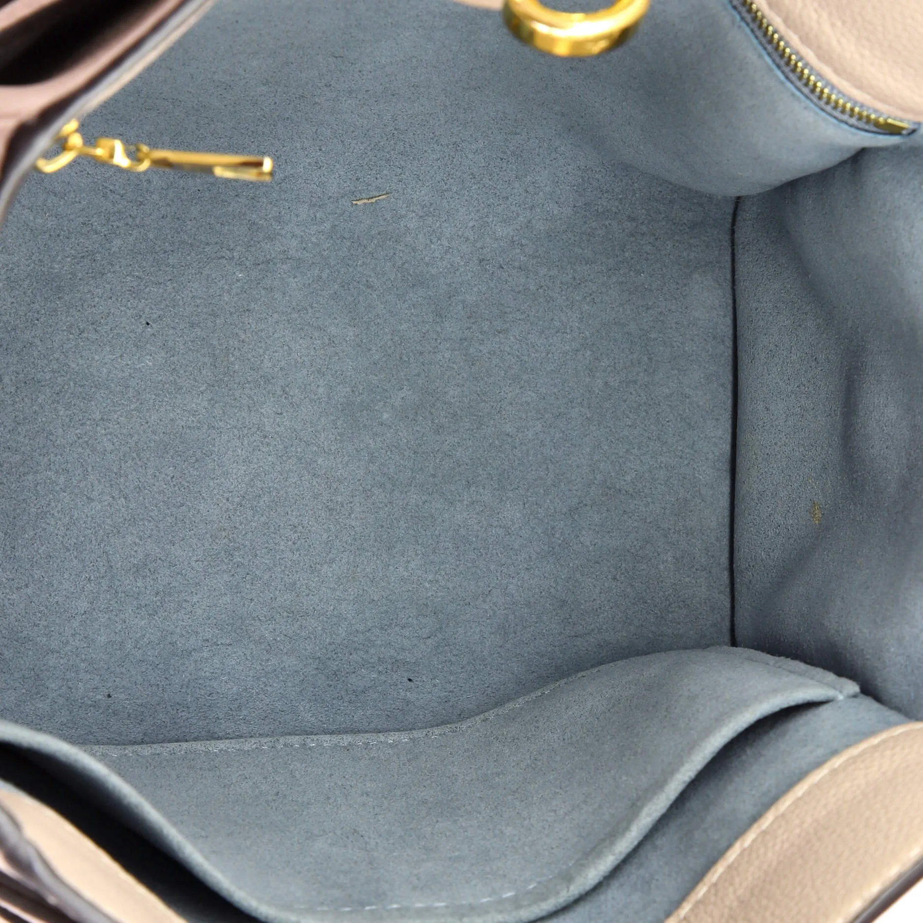 Pre-Loved Louis Vuitton On My Side Tote Leather with Monogram Canvas PM sold by Zulily product image thumbnail 5