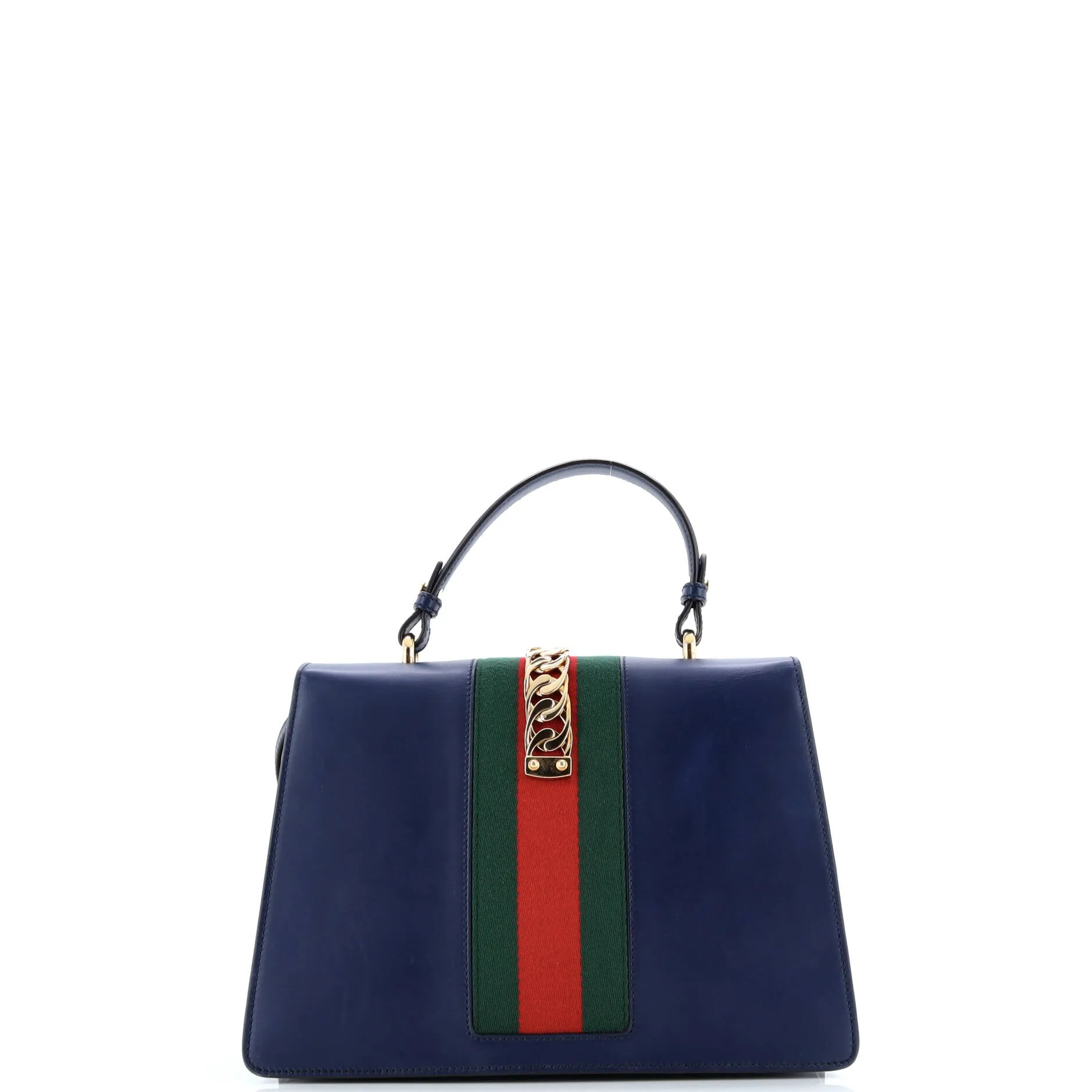 Pre-Loved Gucci Sylvie Top Handle Bag Leather Medium sold by Zulily product image thumbnail 3