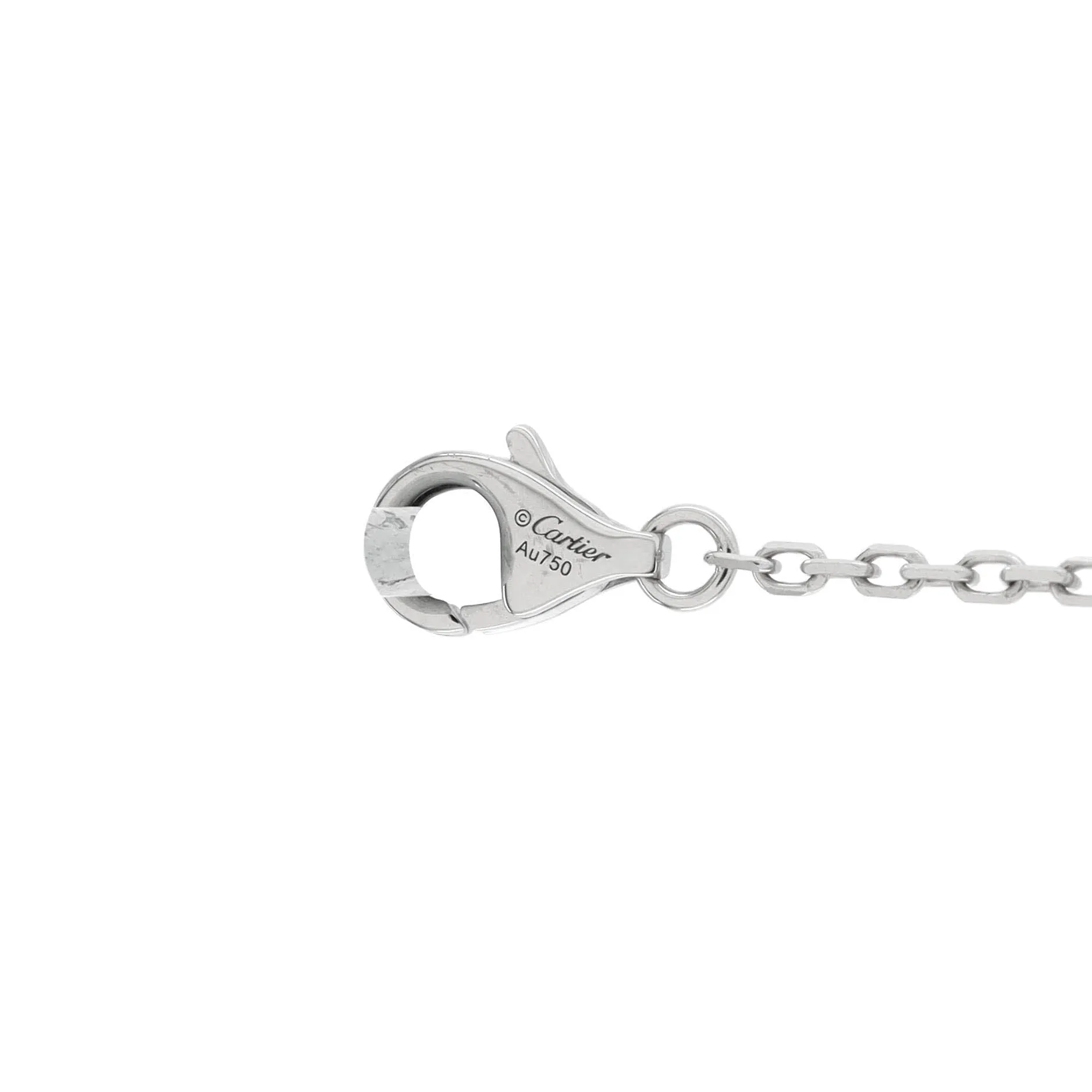 Pre-Loved Cartier D'Amour Bracelet 18K White Gold and Diamond Small sold by Zulily product image thumbnail 3
