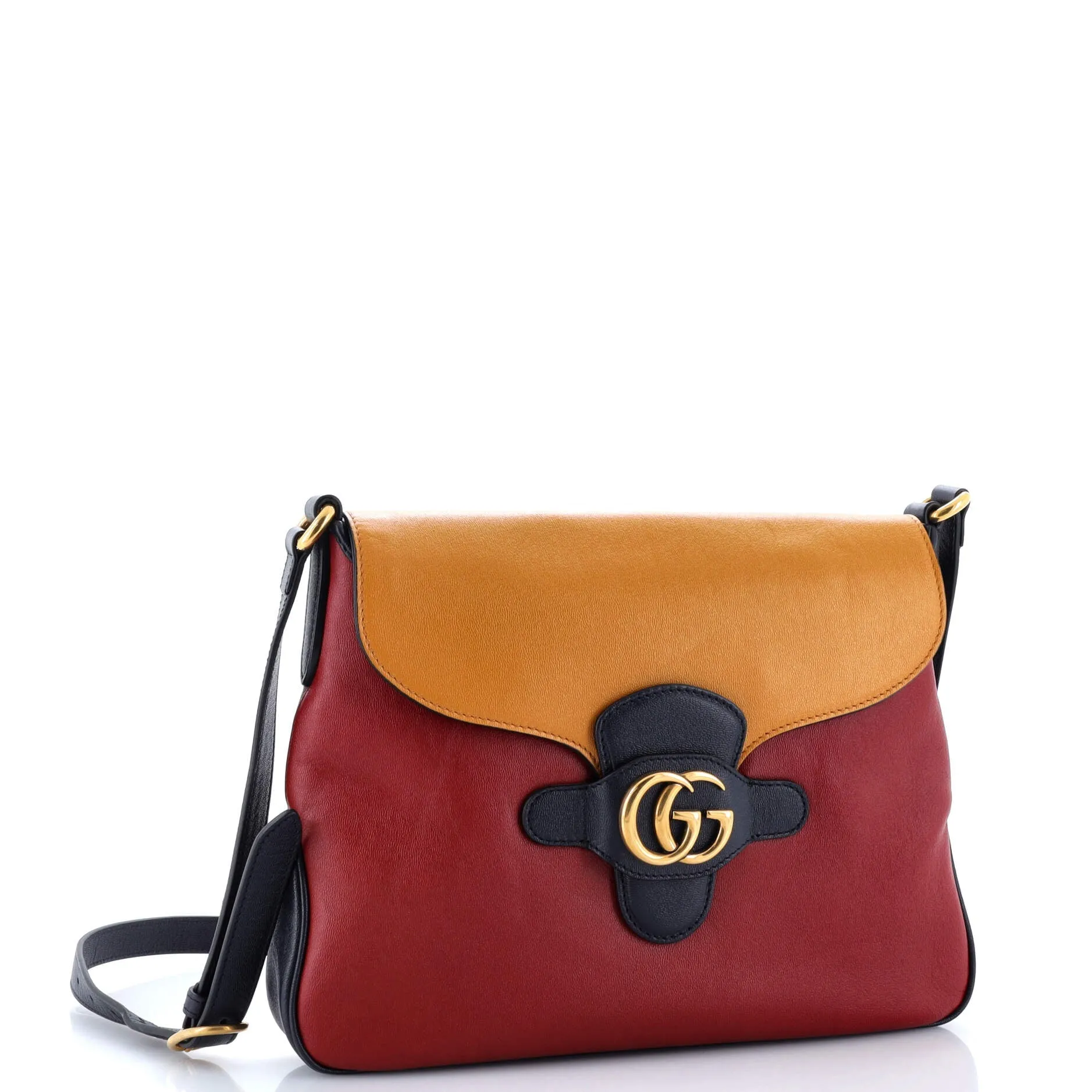 Pre-Loved Gucci Dahlia Messenger Bag Leather Medium sold by Zulily product image thumbnail 2