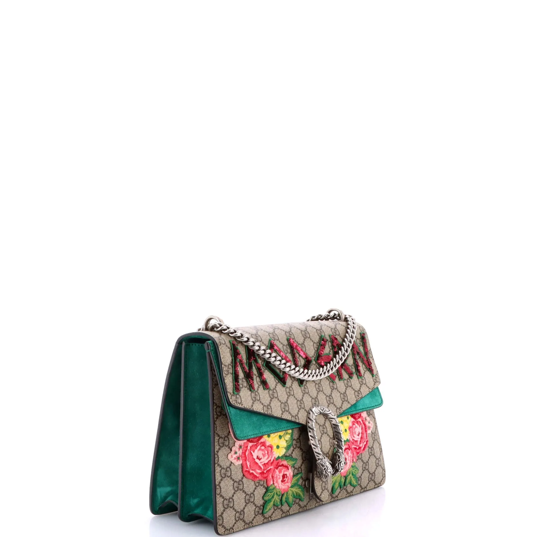 Pre-Loved Gucci Dionysus Bag Embellished GG Coated Canvas Medium sold by Zulily product image thumbnail 2
