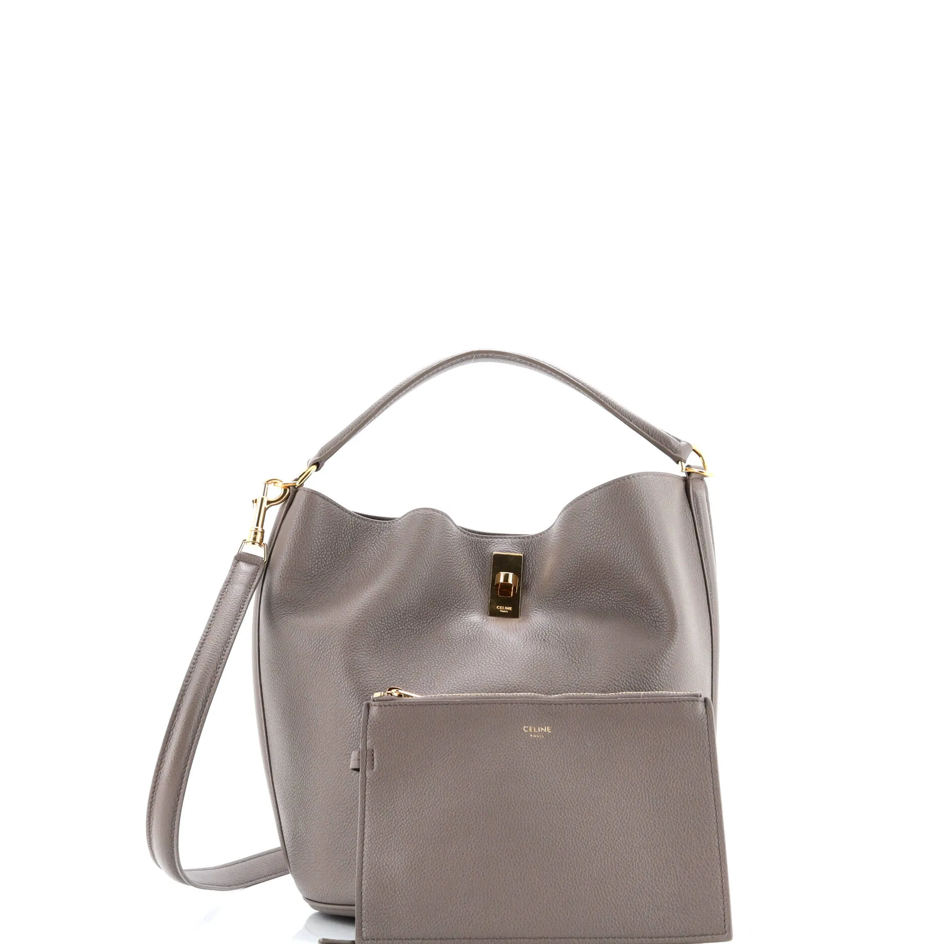 Pre-Loved Celine Bucket 16 Bag Leather sold by Zulily product image thumbnail 2