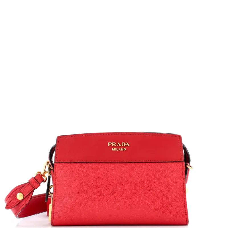 Pre-Loved Prada Esplanade Crossbody Bag Saffiano with City Calf Small sold by Zulily