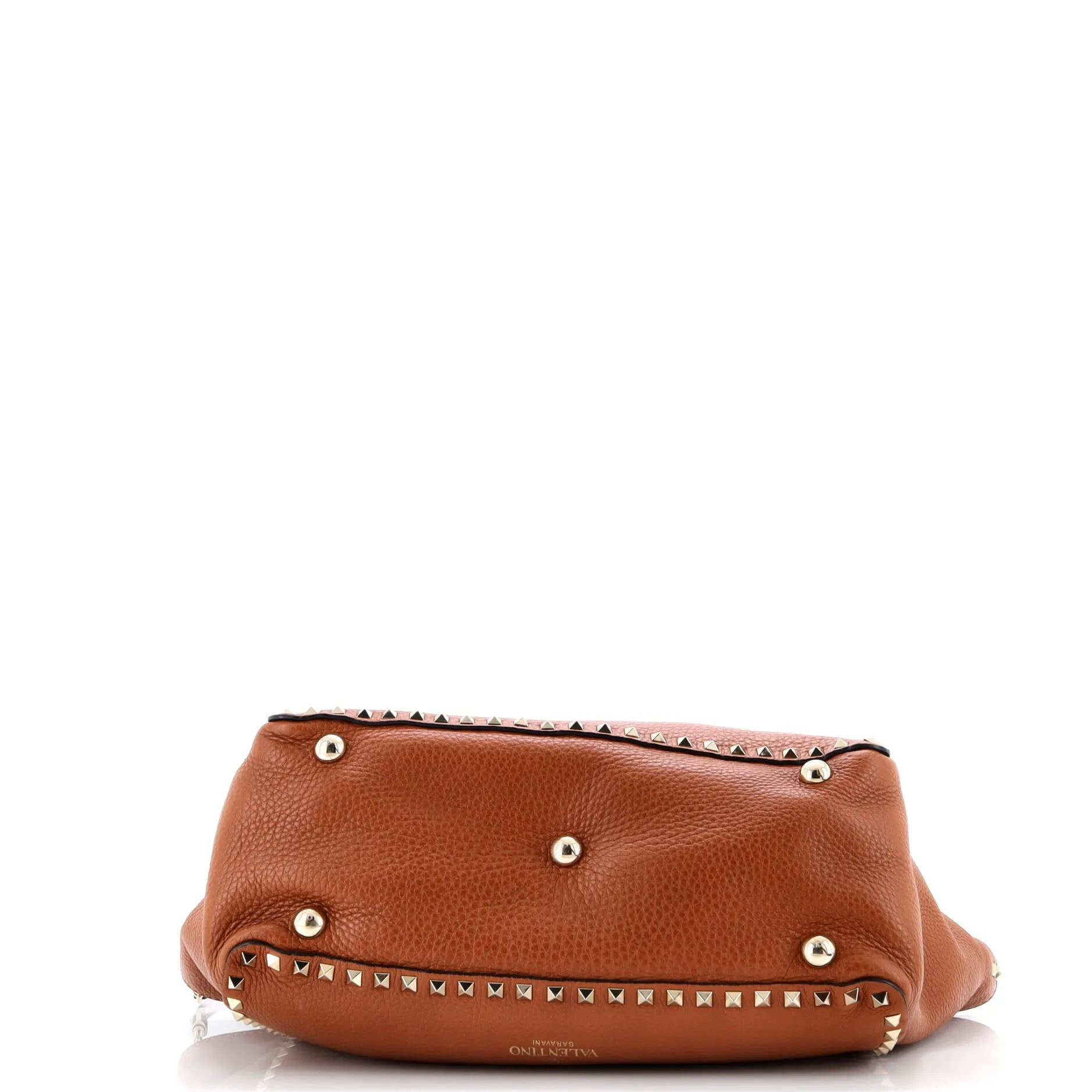 Pre-Loved Valentino Rockstud Tote Pebbled Leather Medium sold by Zulily product image thumbnail 4