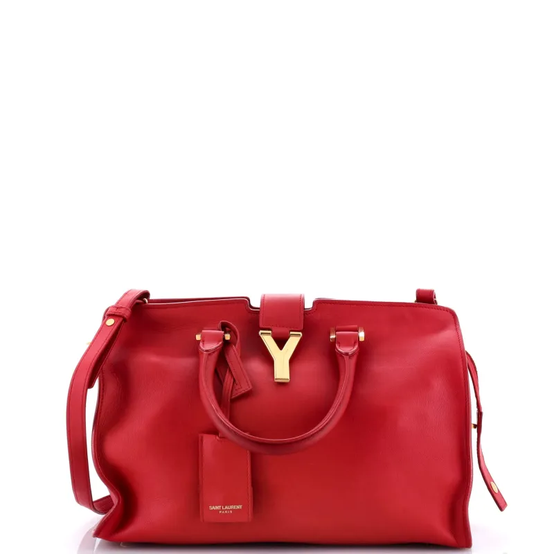 Pre-Loved Saint Laurent Classic Y Cabas Leather Small sold by Zulily