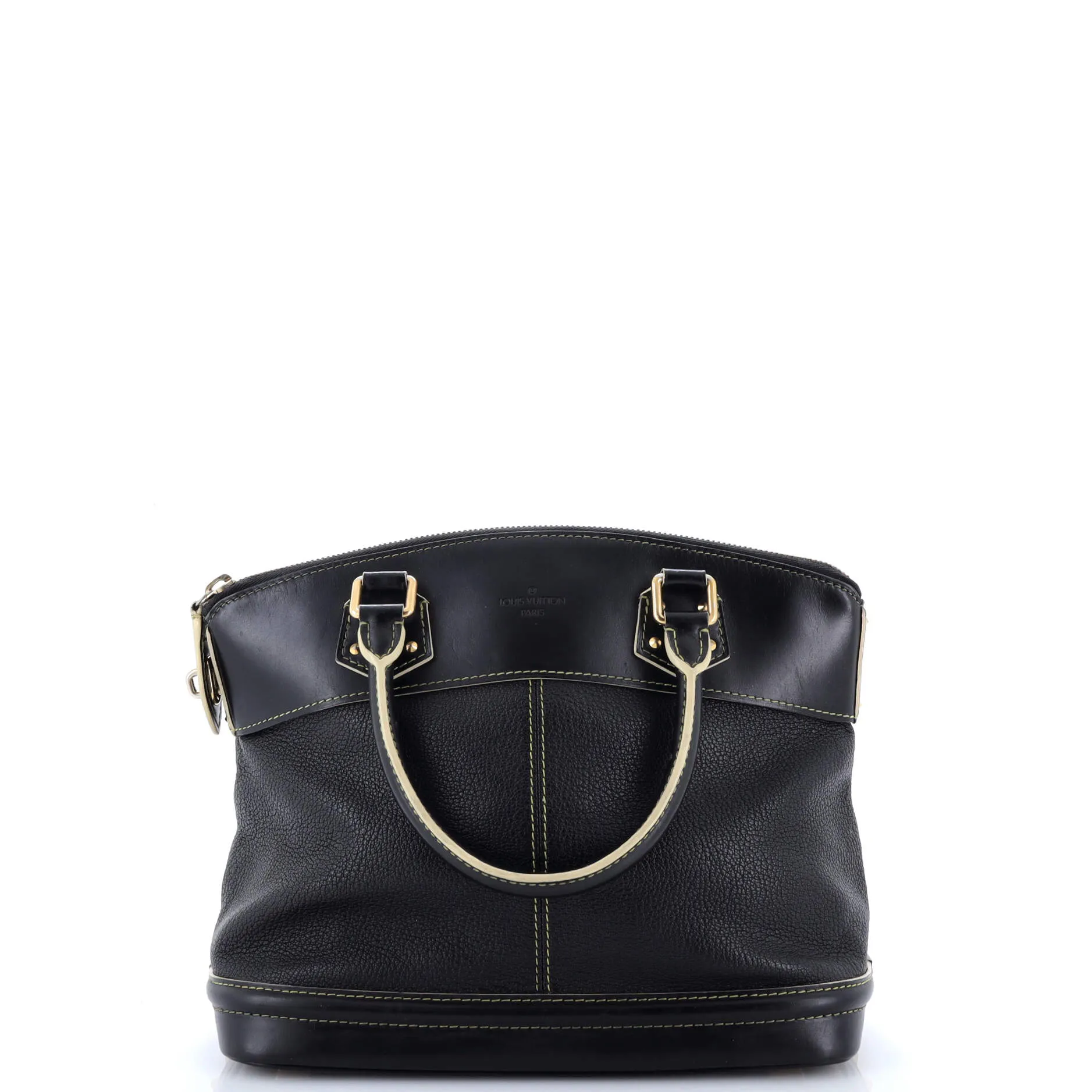 Pre-Loved Louis Vuitton Suhali Lockit Handbag Leather PM sold by Zulily