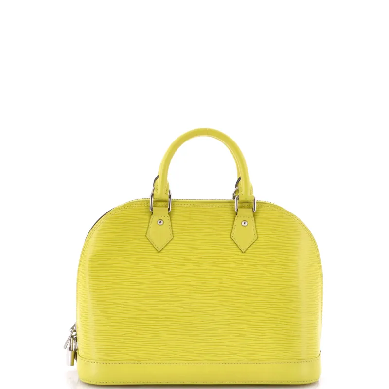 Pre-Loved Louis Vuitton Alma Handbag Epi Leather PM sold by Zulily