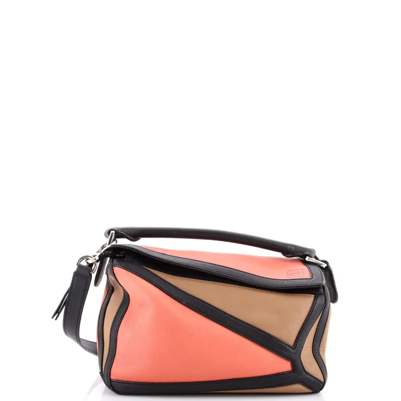 Pre-Loved Loewe Puzzle Bag Leather Small sold by Zulily
