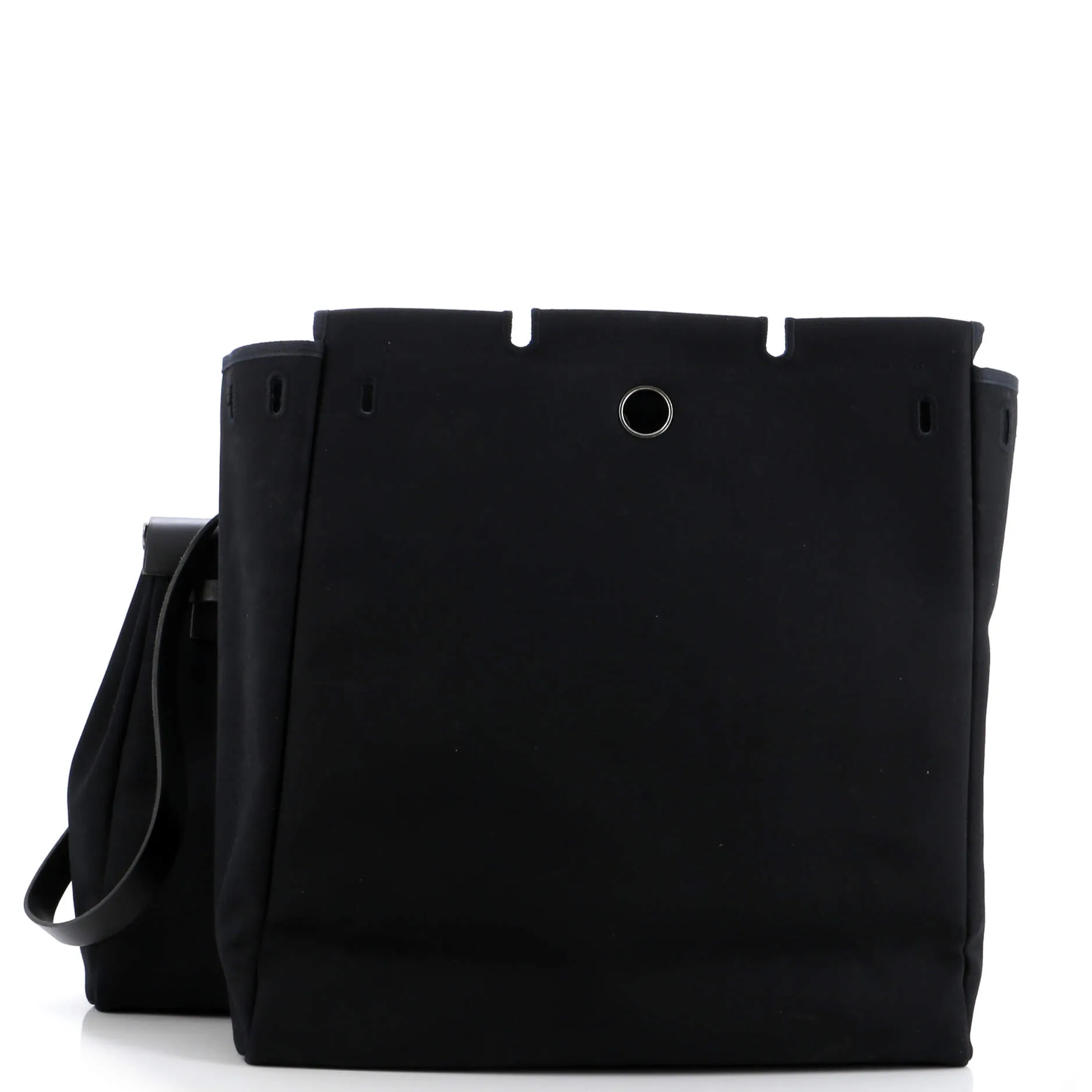 Pre-Loved Hermes Herbag Toile and Leather MM sold by Zulily product image thumbnail 2