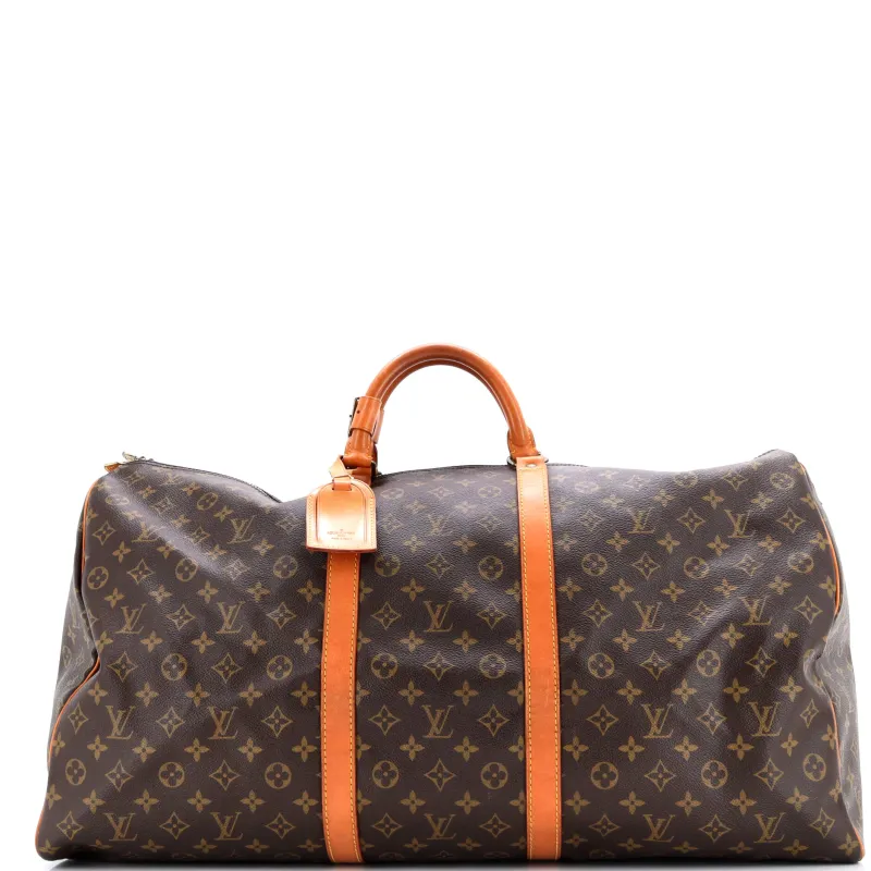 Pre-Loved Louis Vuitton Keepall Bag Monogram Canvas 60 sold by Zulily