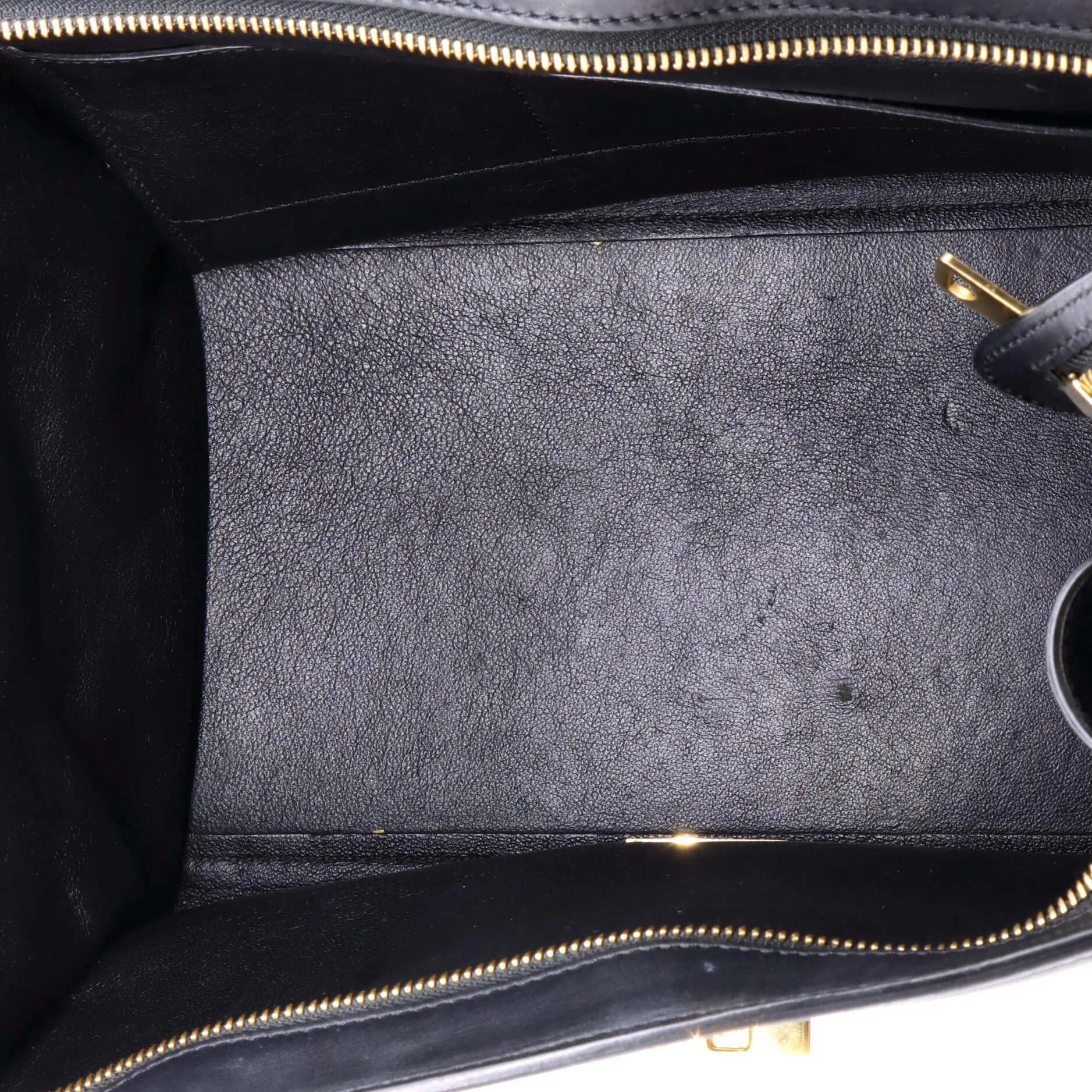 Pre-Loved Celine Trapeze Bag Crocodile Embossed Leather Medium sold by Zulily product image thumbnail 5