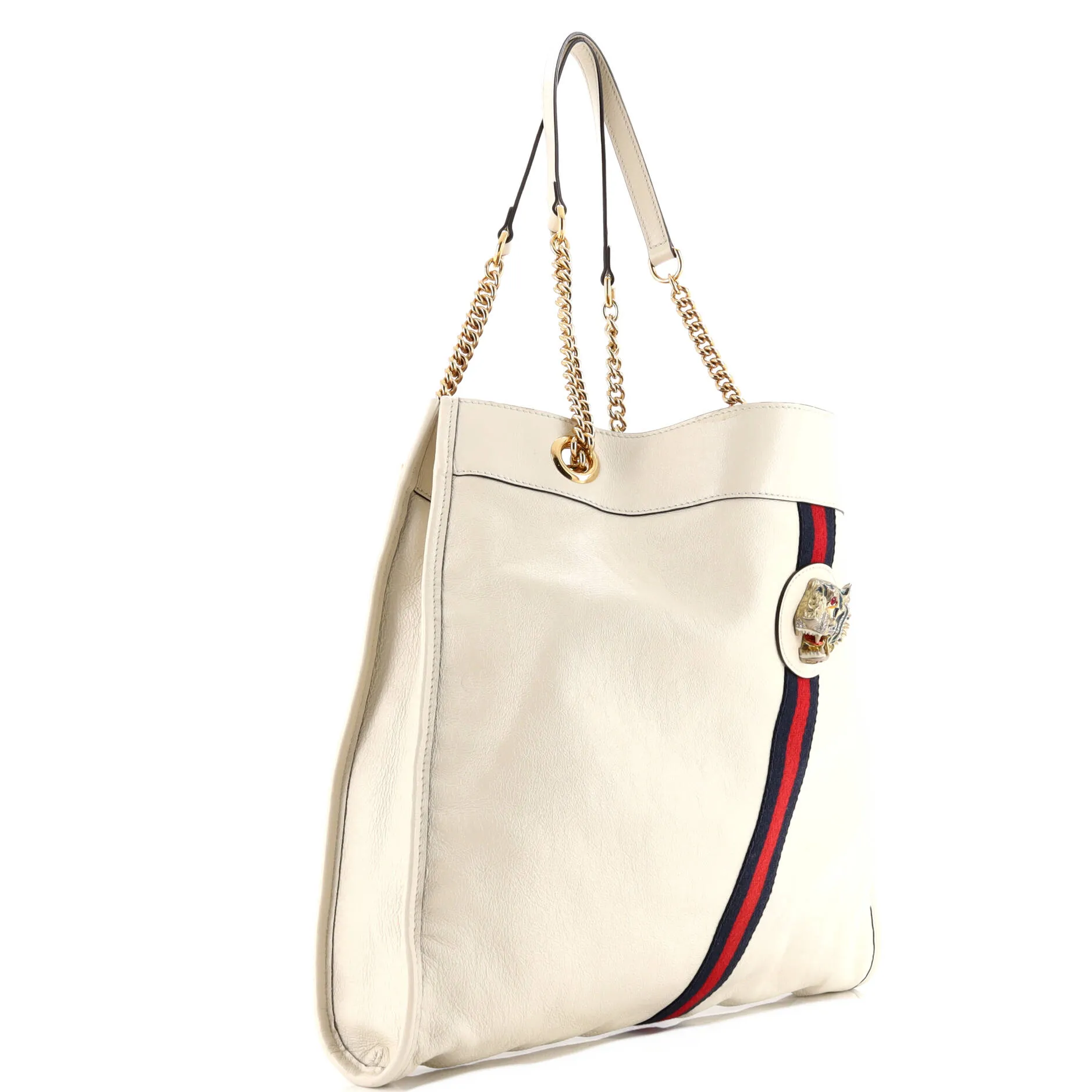 Pre-Loved Gucci Rajah Chain Tote Leather Large sold by Zulily product image thumbnail 3