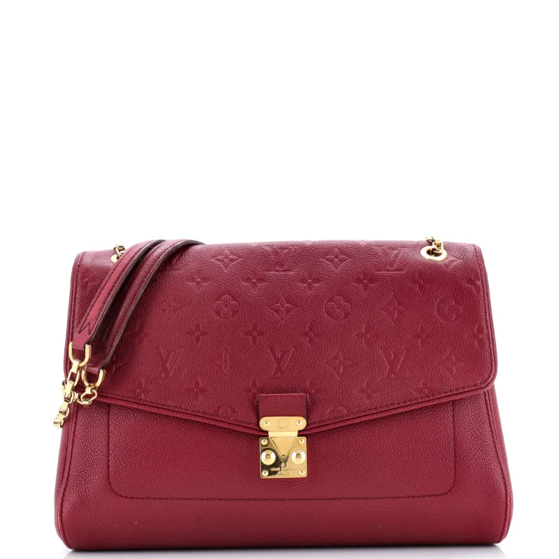 Pre-Loved Louis Vuitton Saint Germain Handbag Monogram Empreinte Leather MM sold by Zulily