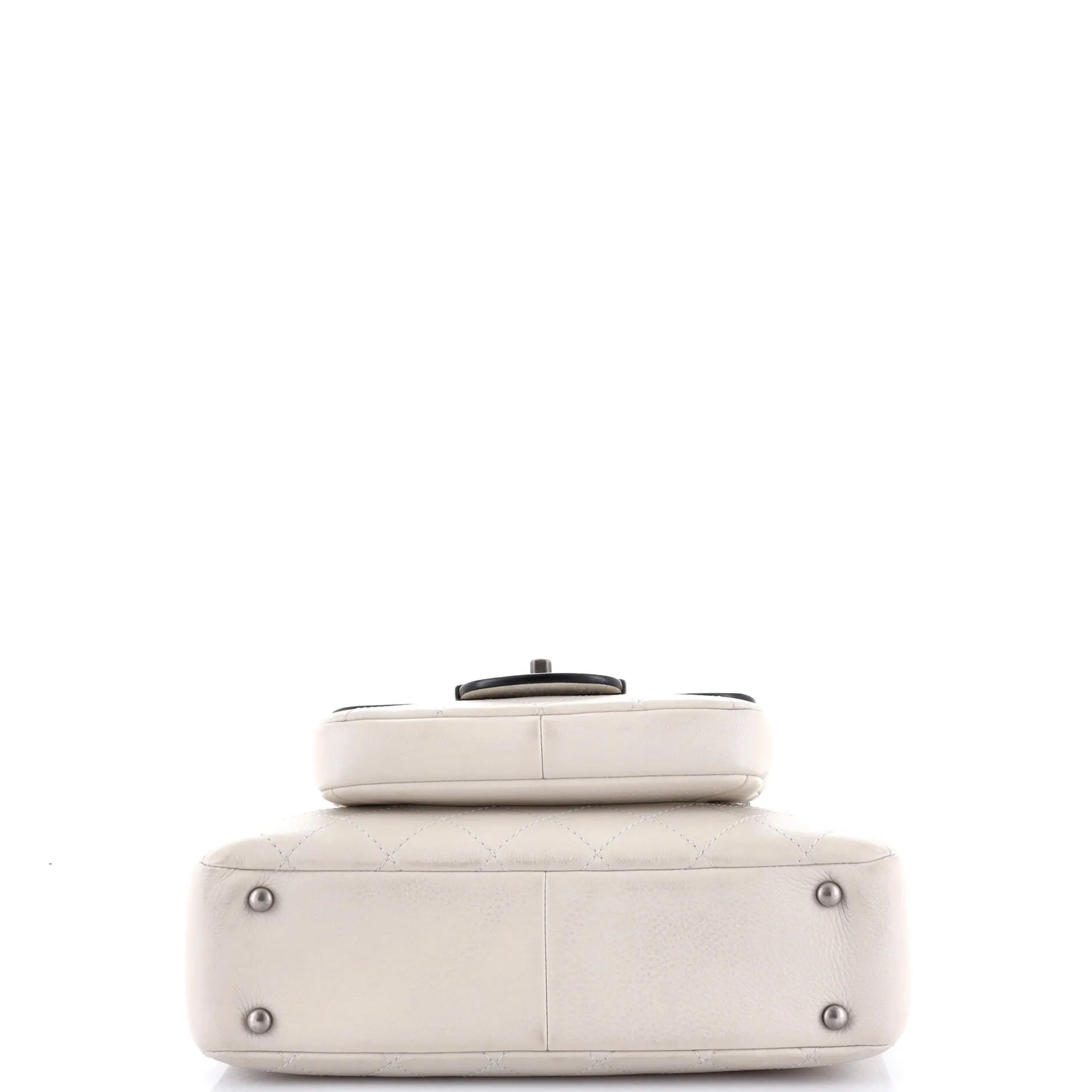 Pre-Loved Chanel Archi Chic Shopping Tote Quilted Grained Calfskin Small sold by Zulily product image thumbnail 4