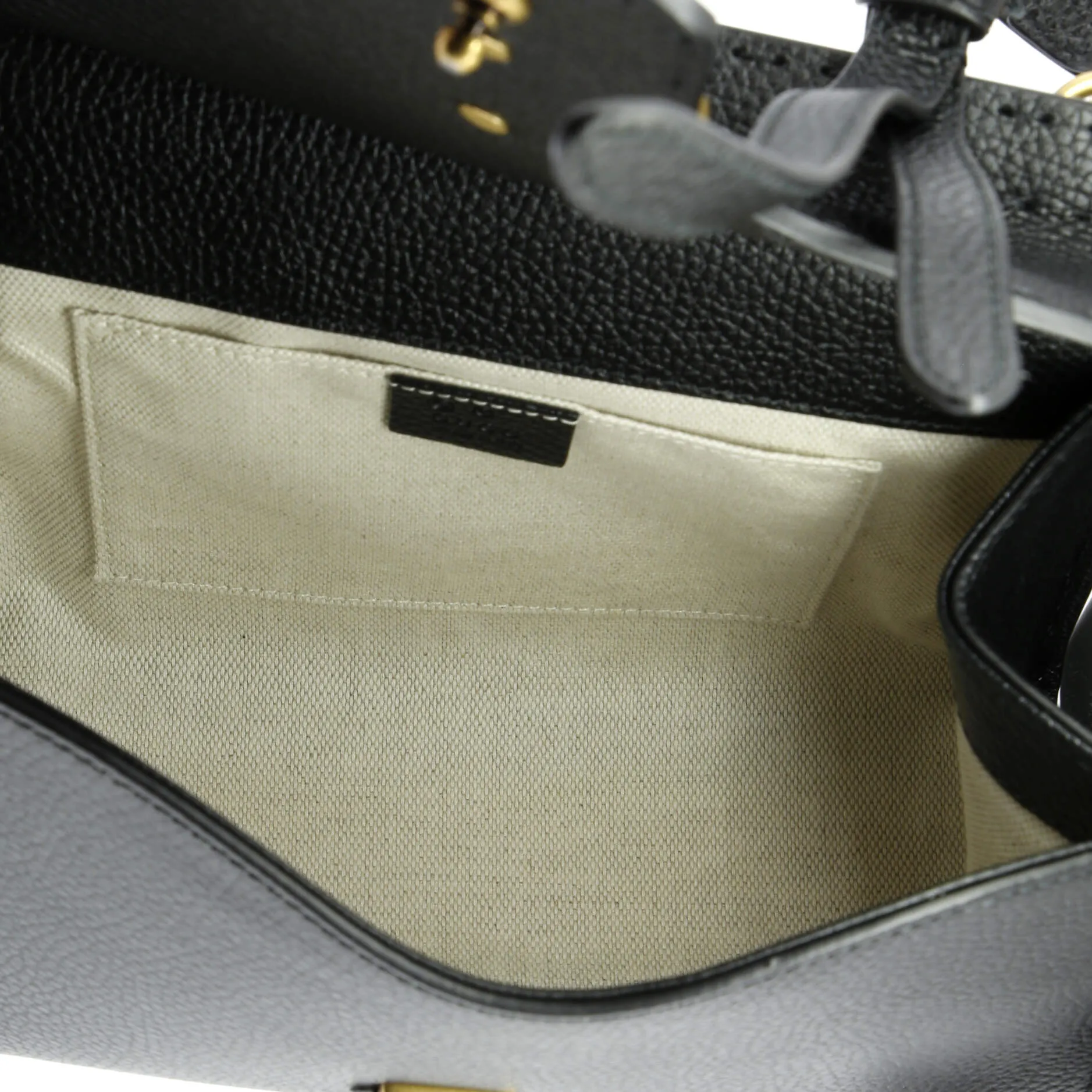 Pre-Loved Gucci GG Marmont Top Handle Bag Leather Mini sold by Zulily product image thumbnail 5