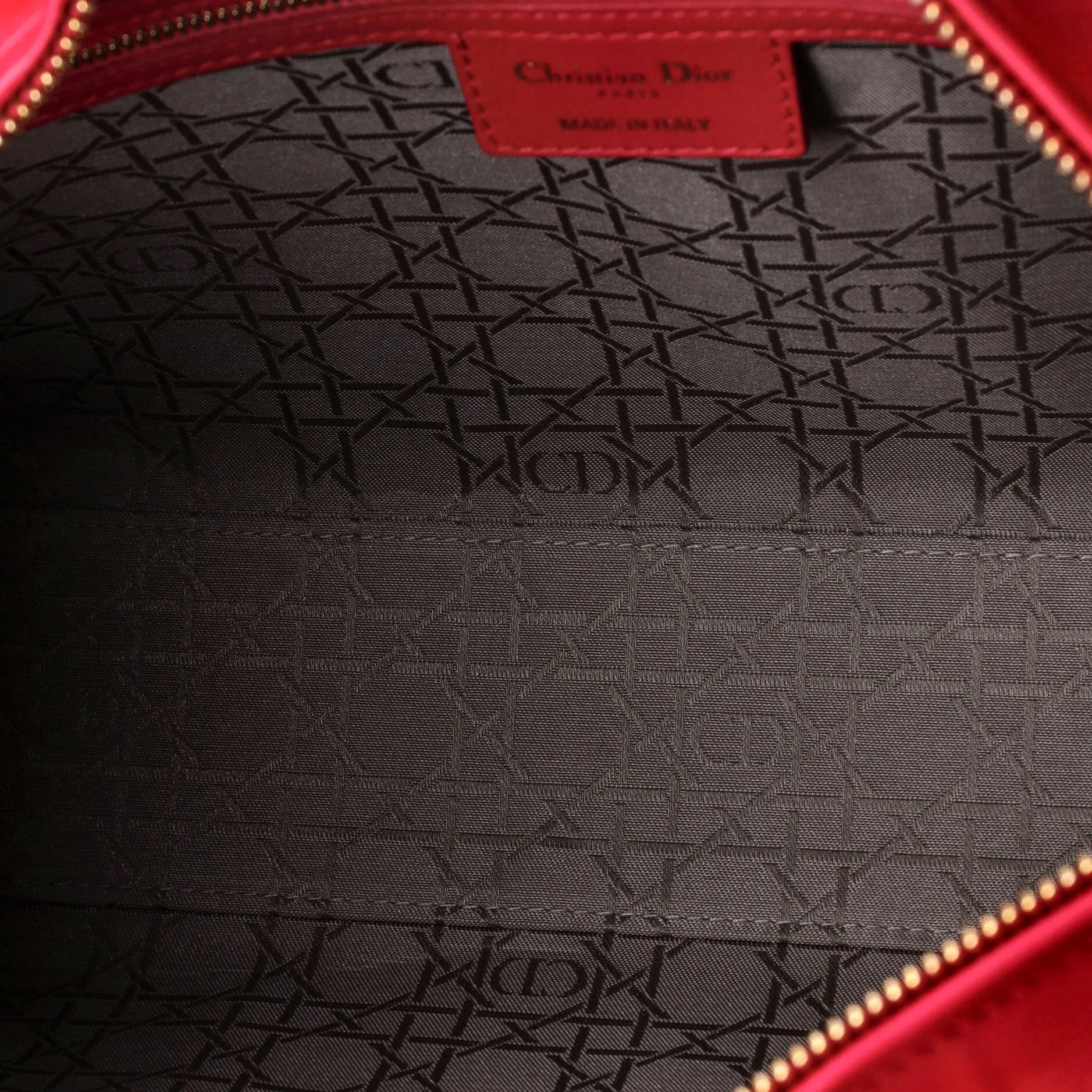Pre-Loved Christian Dior Lady Dior Bag Cannage Quilt Lambskin Large sold by Zulily product image thumbnail 5