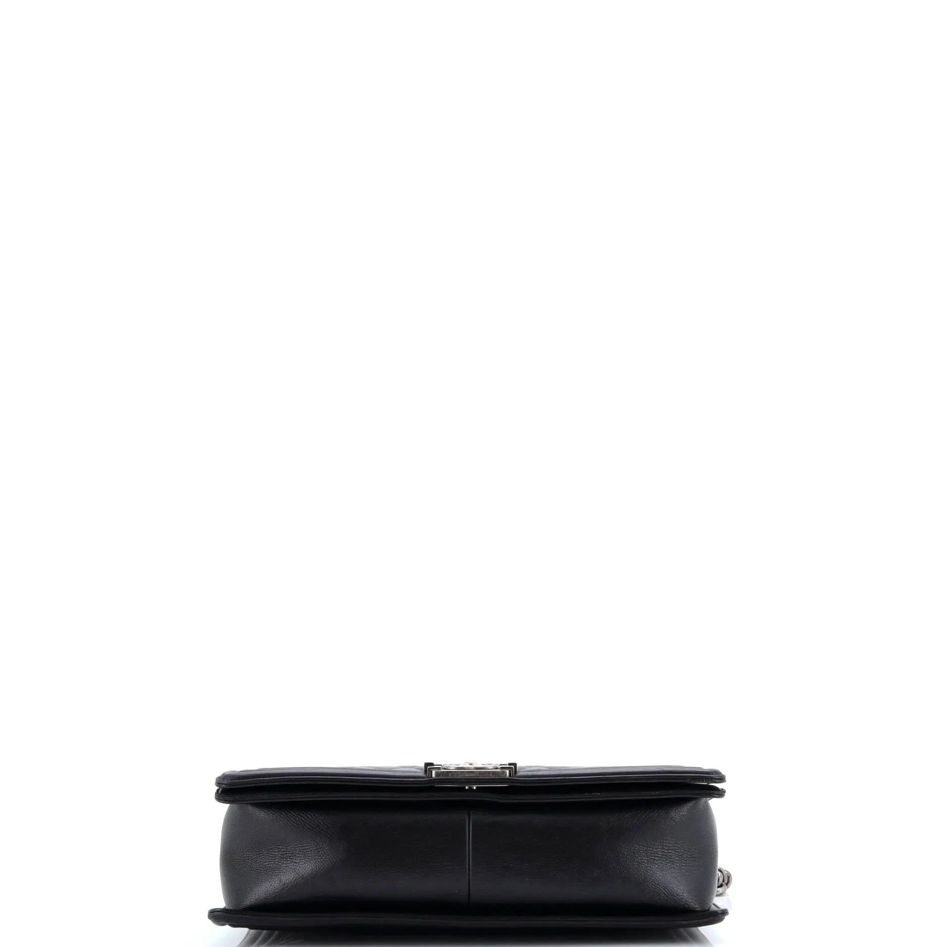 Pre-Loved Chanel Boy Flap Bag Quilted Calfskin Large sold by Zulily product image thumbnail 4