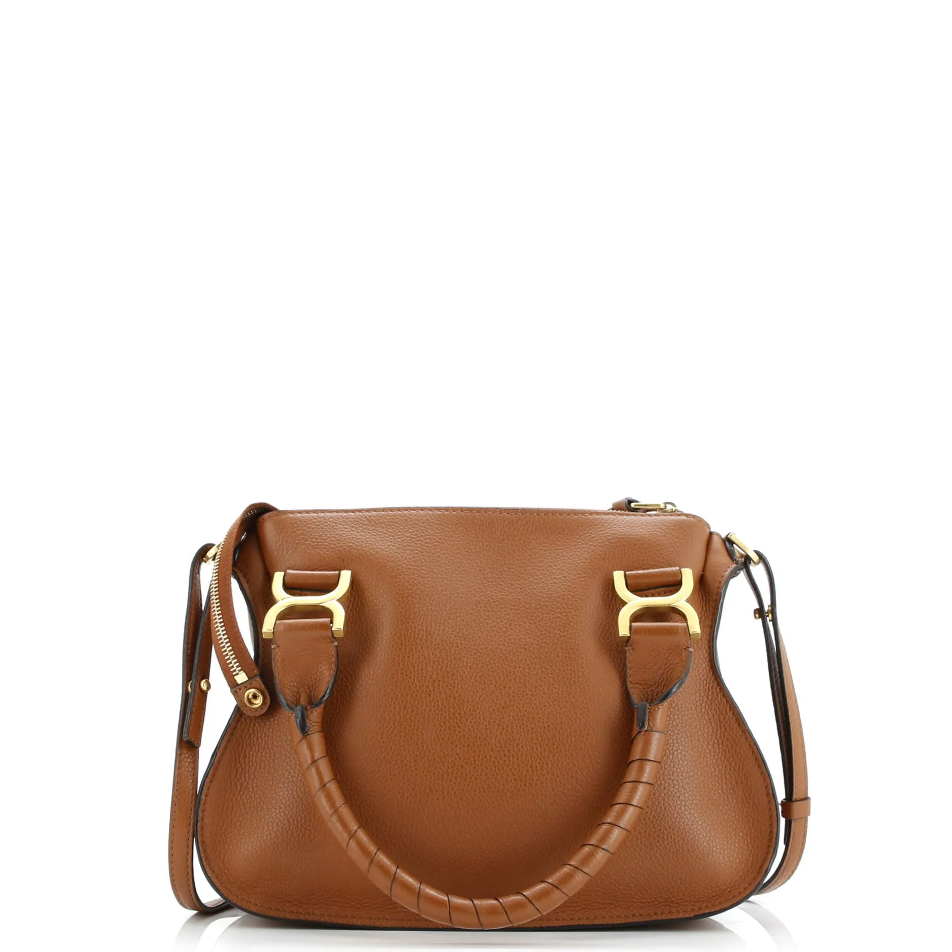 Pre-Loved Chloe Marcie Satchel Leather Medium sold by Zulily product image thumbnail 3