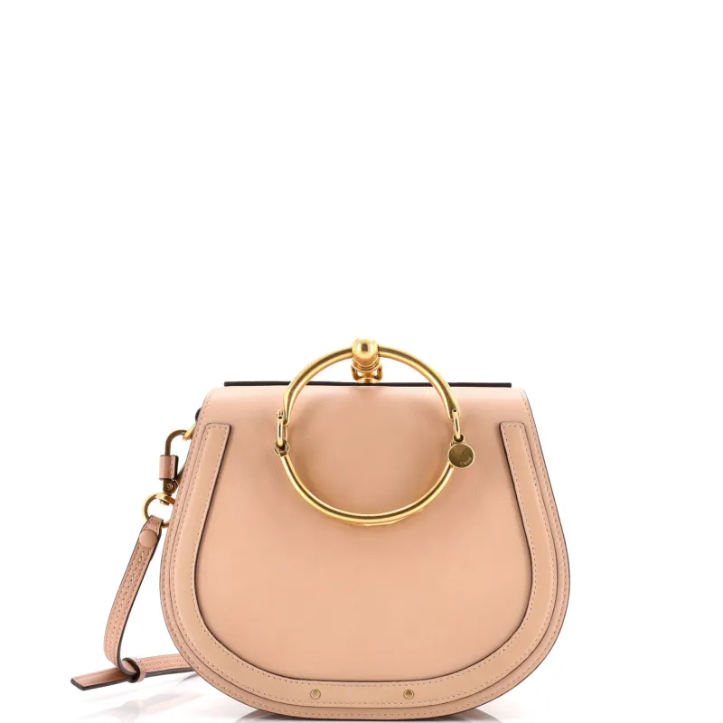 Pre-Loved Chloe Nile Crossbody Bag Leather Medium sold by Zulily