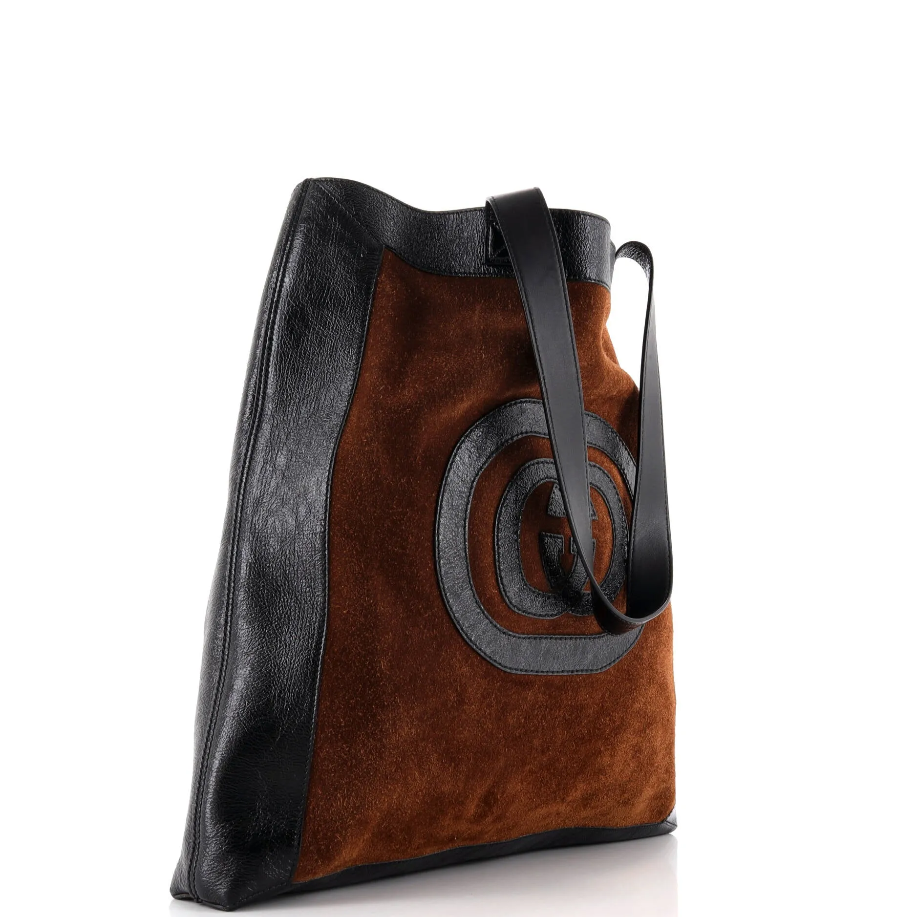 Pre-Loved Gucci Ophidia Soft Open Tote Suede Large sold by Zulily product image thumbnail 3