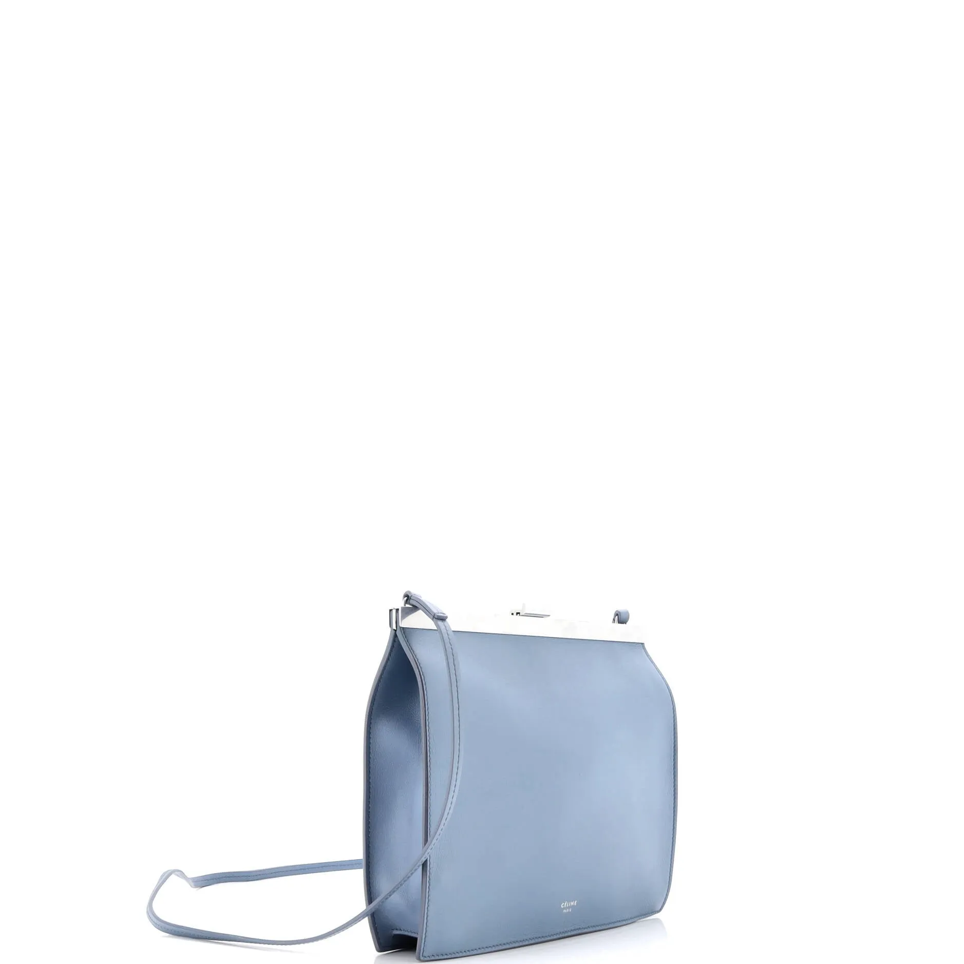 Pre-Loved Celine Clasp Crossbody Bag Leather Mini sold by Zulily product image thumbnail 2