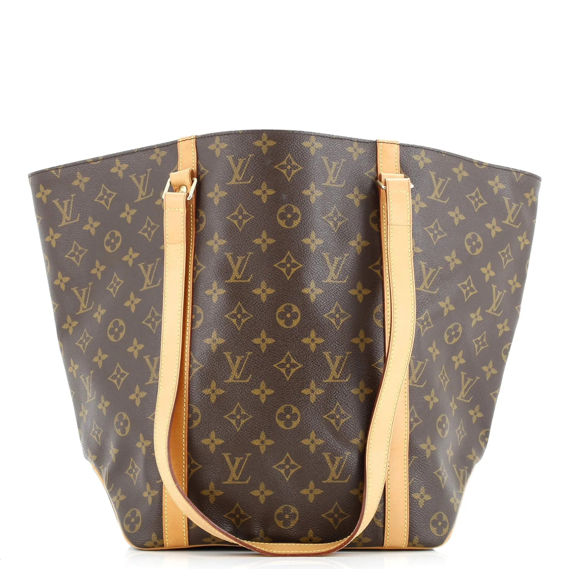 Pre-Loved Louis Vuitton Shopping Sac Handbag Monogram Canvas MM sold by Zulily