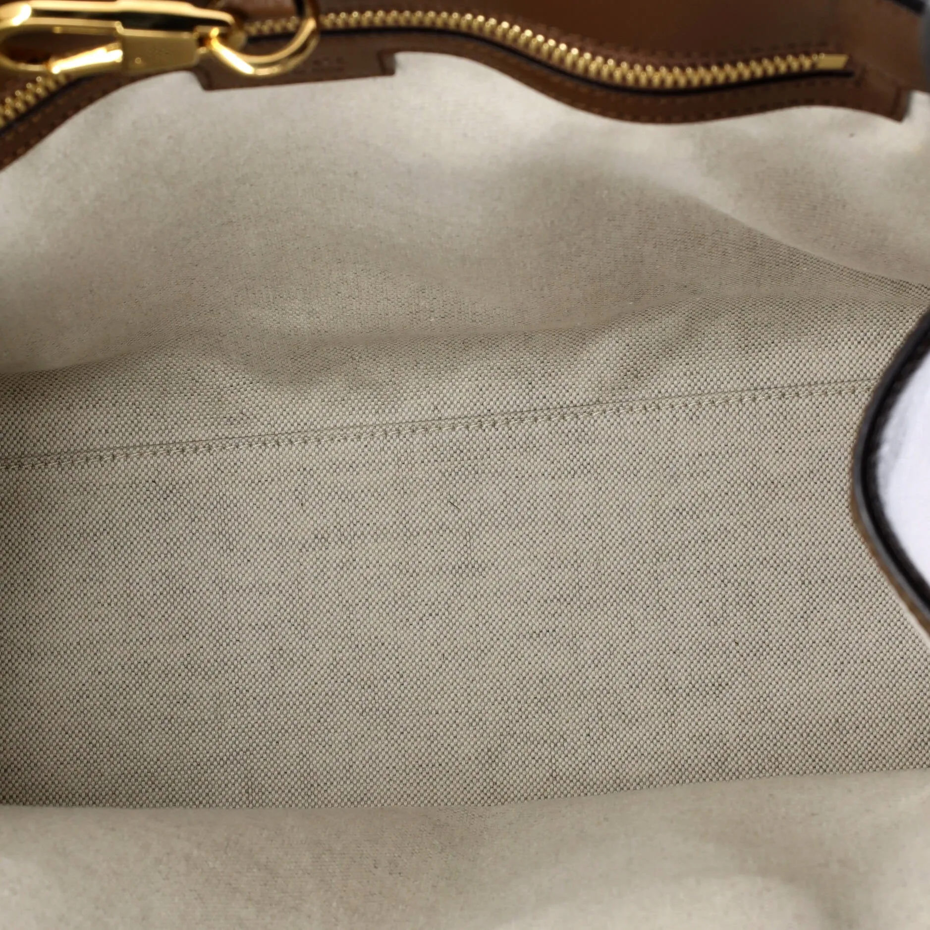 Pre-Loved Gucci Structured Top Handle Open Tote GG Coated Canvas Small sold by Zulily product image thumbnail 5