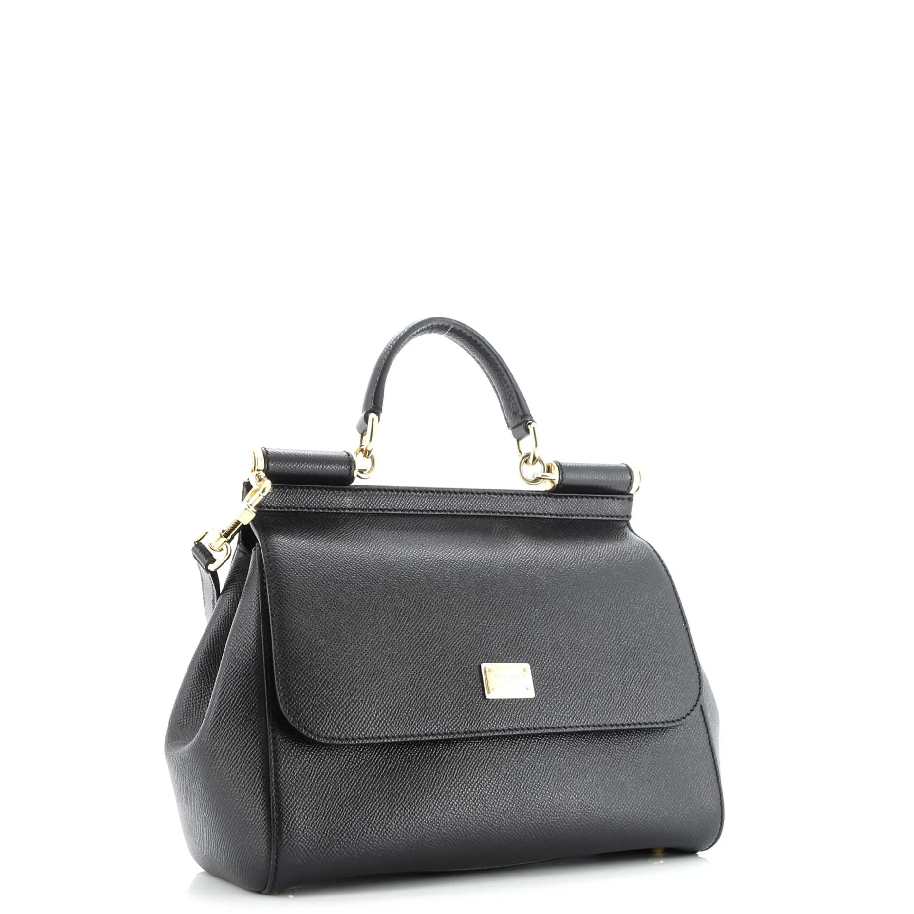 Pre-Loved Dolce Gabbana Miss Sicily Bag Leather Medium sold by Zulily product image thumbnail 2
