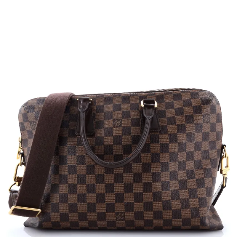 Pre-Loved Louis Vuitton Porte-Documents Jour Bag Damier sold by Zulily