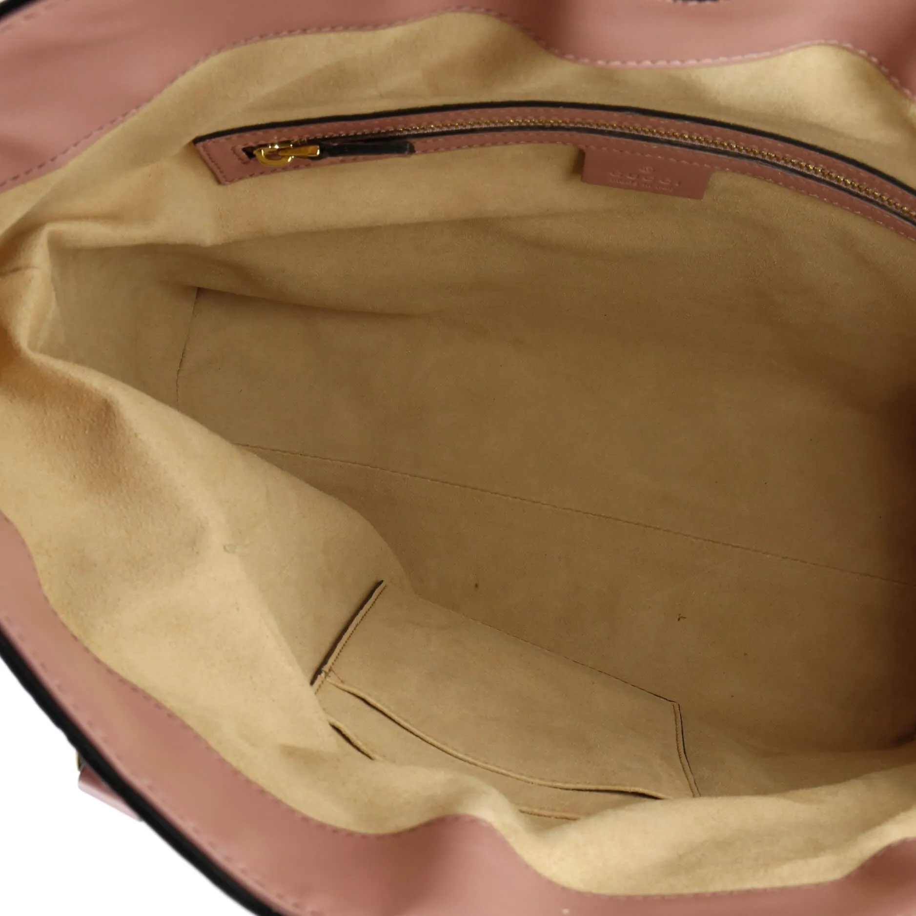 Pre-Loved Gucci Signature Fold Over Tote Guccissima Leather Medium sold by Zulily product image thumbnail 5