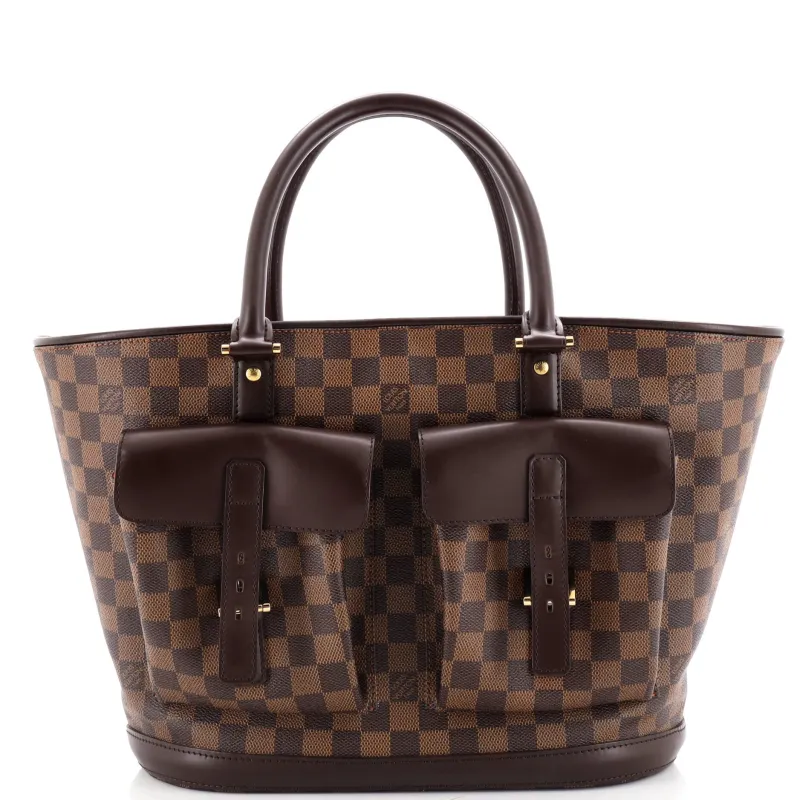 Pre-Loved Louis Vuitton Manosque Handbag Damier GM sold by Zulily