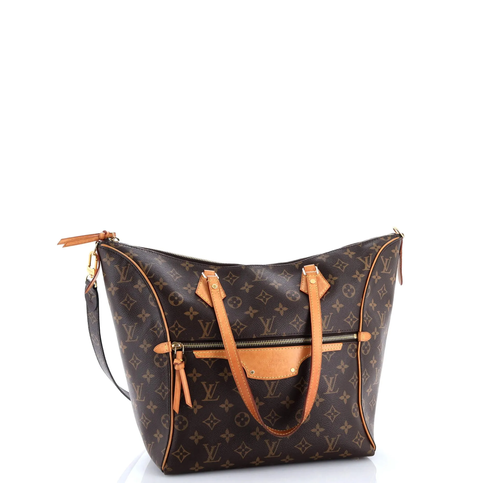 Pre-Loved Louis Vuitton Tournelle Tote Monogram Canvas with Leather MM sold by Zulily product image thumbnail 2
