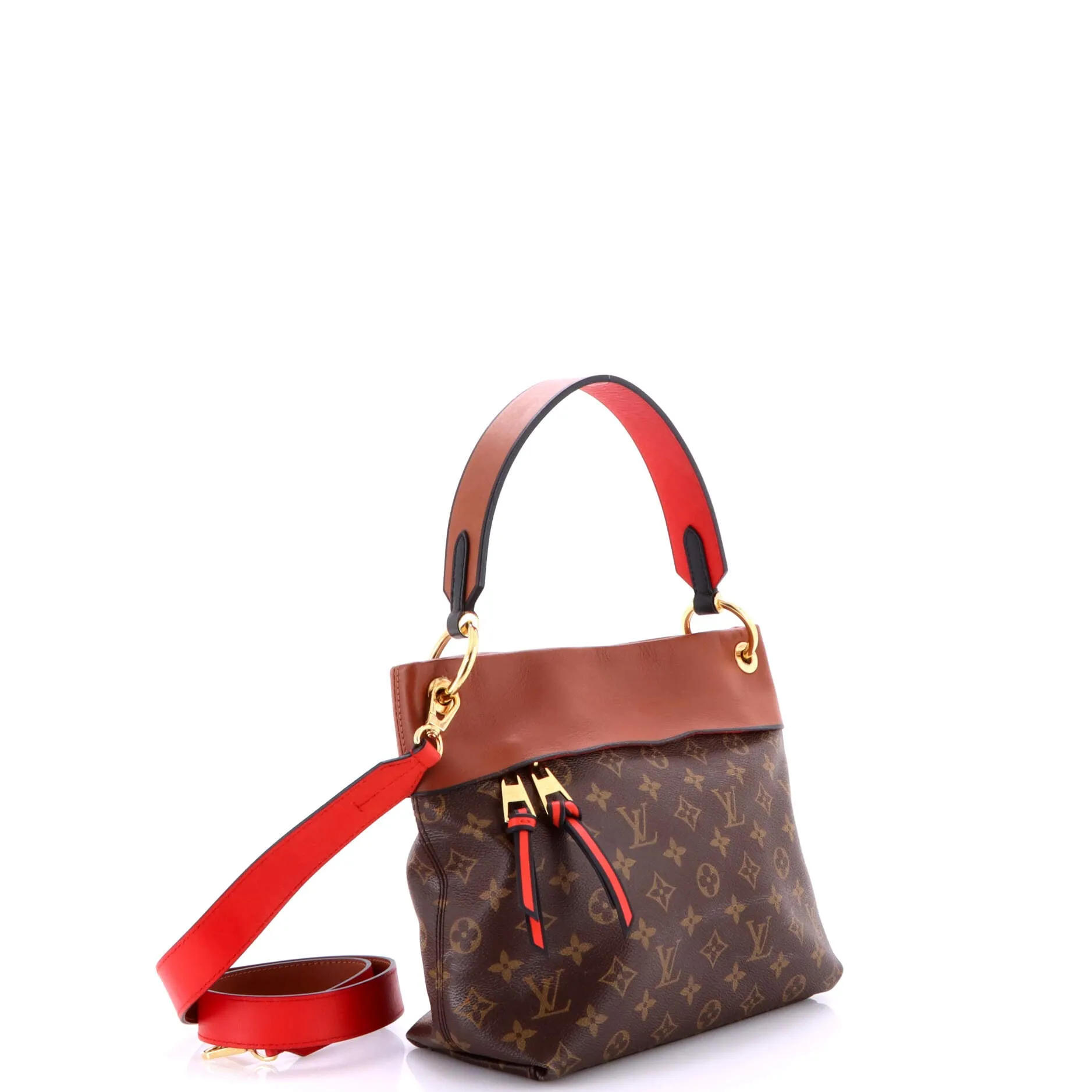 Pre-Loved Louis Vuitton Tuileries Besace Bag Monogram Canvas with Leather sold by Zulily product image thumbnail 2