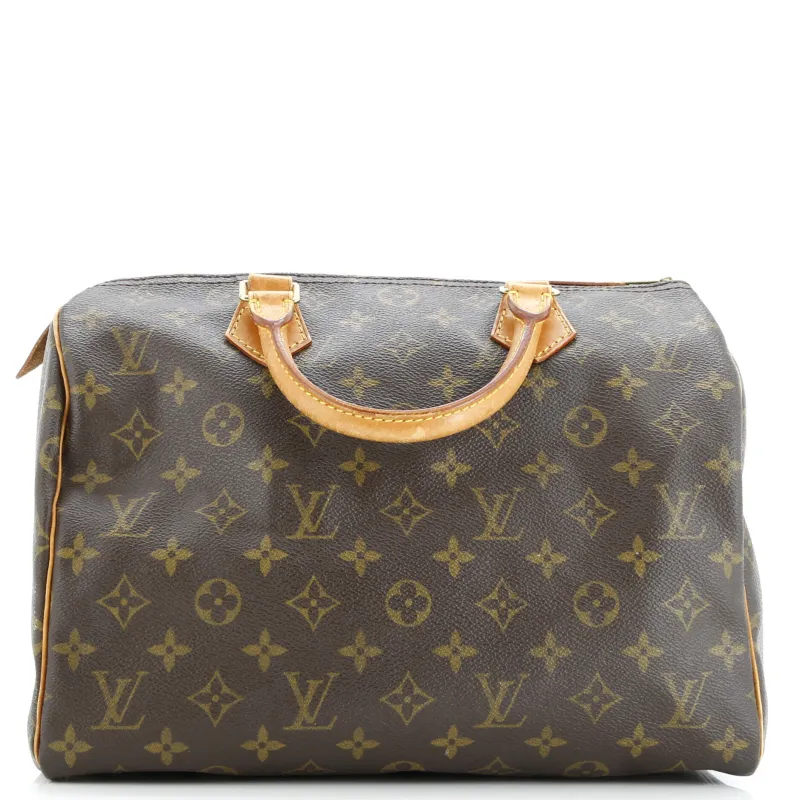 Pre-Loved Louis Vuitton Speedy Handbag Monogram Canvas 30 sold by Zulily