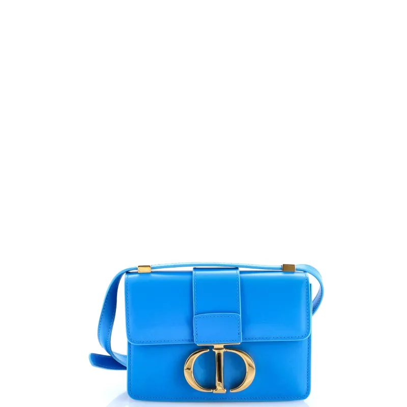 Pre-Loved Christian Dior 30 Montaigne Flap Bag Leather Micro sold by Zulily