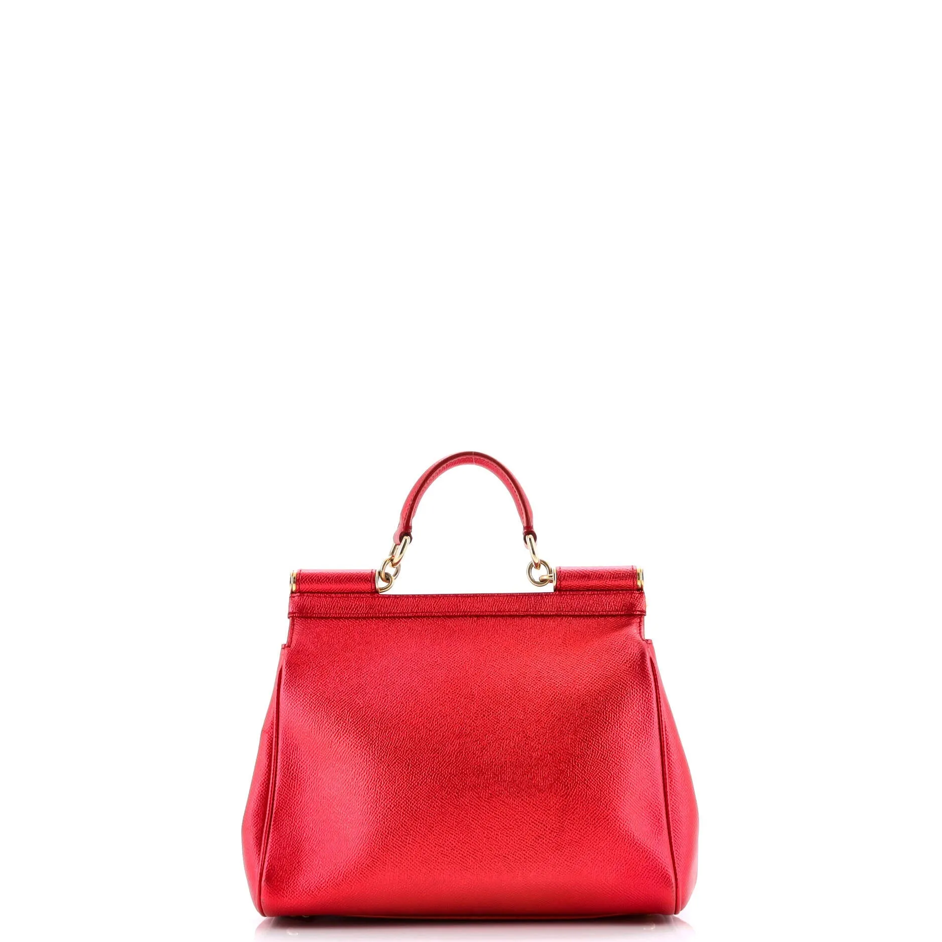 Pre-Loved Dolce Gabbana Miss Sicily Bag Leather Medium sold by Zulily product image thumbnail 3