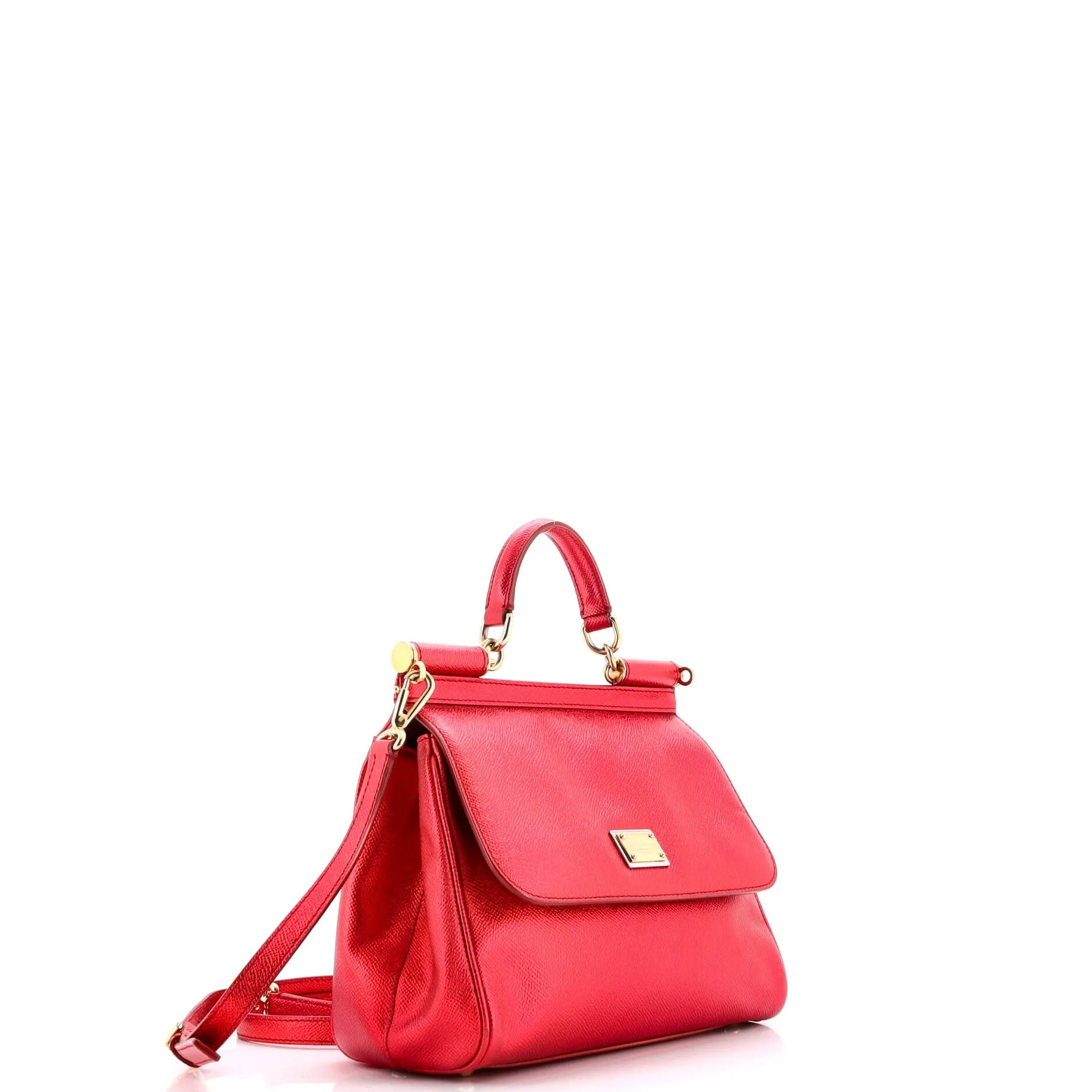 Pre-Loved Dolce Gabbana Miss Sicily Bag Leather Medium sold by Zulily product image thumbnail 2