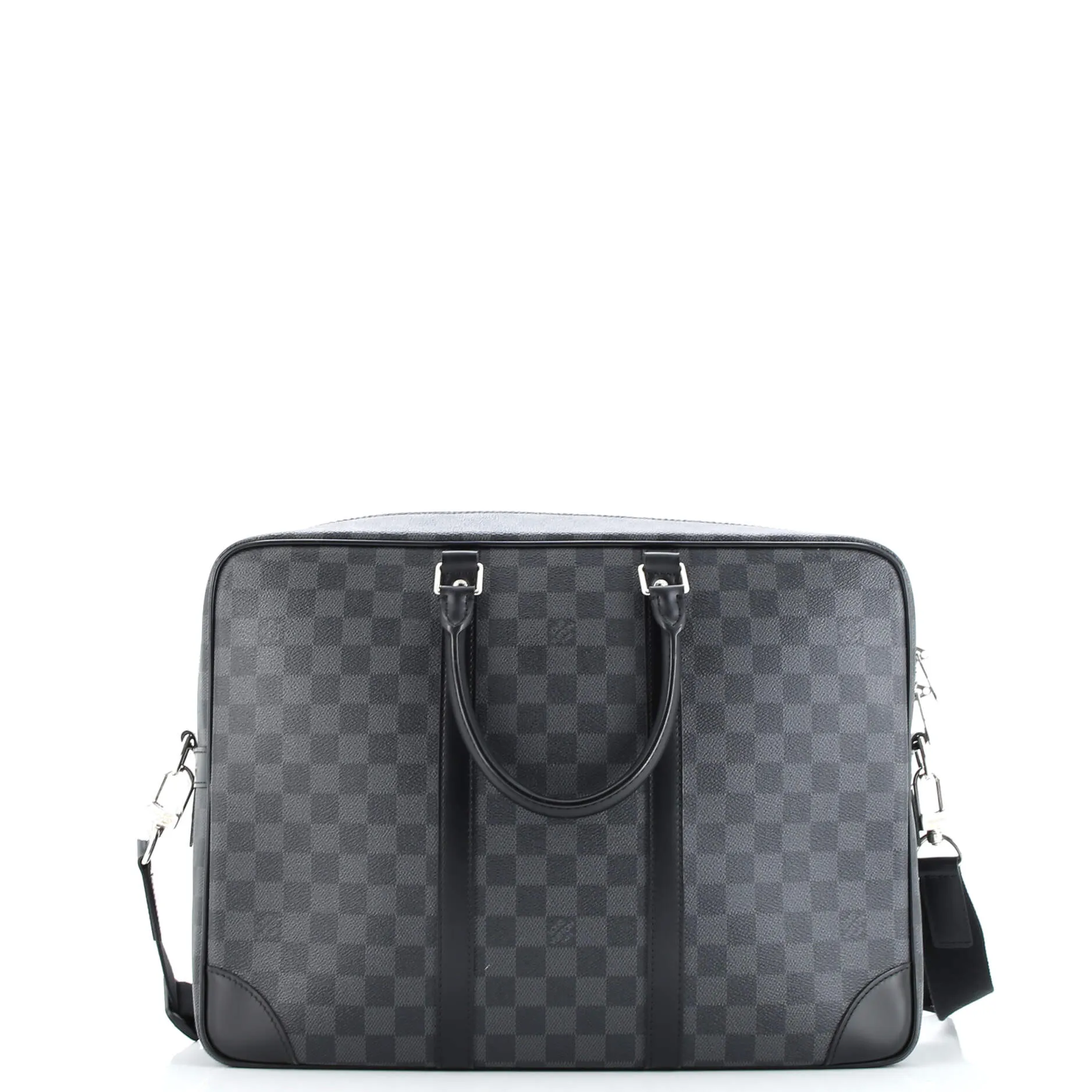 Pre-Loved Louis Vuitton Porte-Documents Voyage Briefcase Damier Graphite GM sold by Zulily product image thumbnail 3