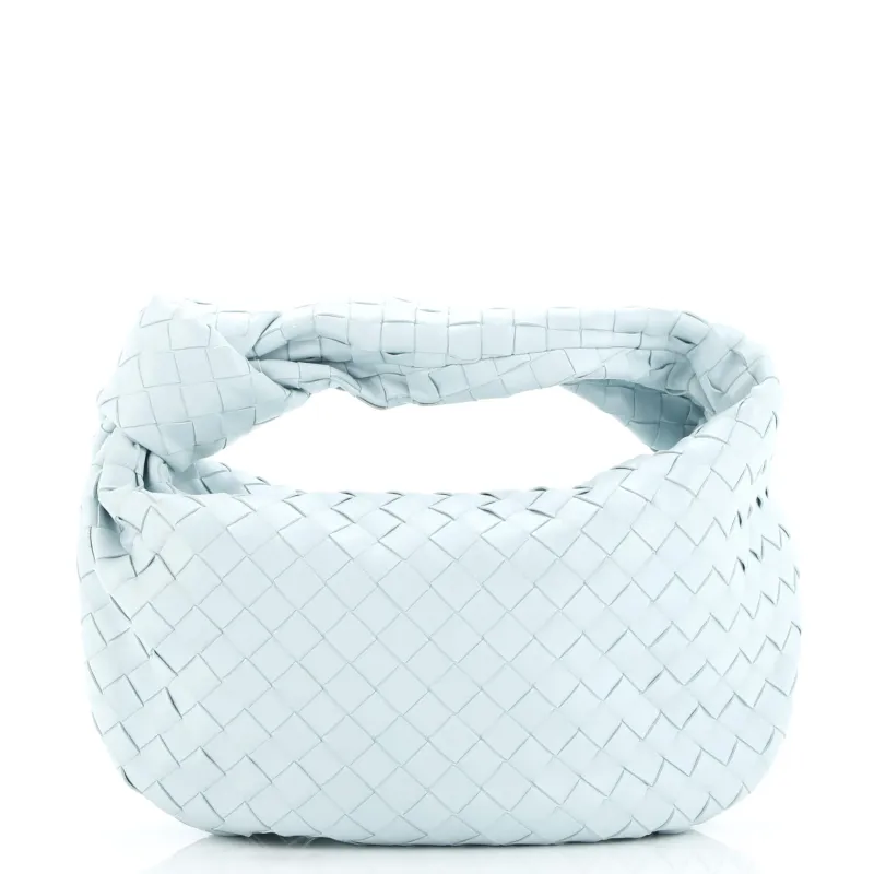 Pre-Loved Bottega Veneta BV Jodie Hobo Intrecciato Nappa Teen made by Bottega Veneta
