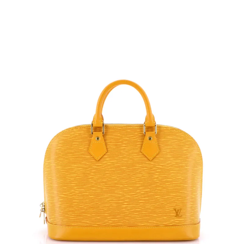 Pre-Loved Louis Vuitton Vintage Alma Handbag Epi Leather PM sold by Zulily