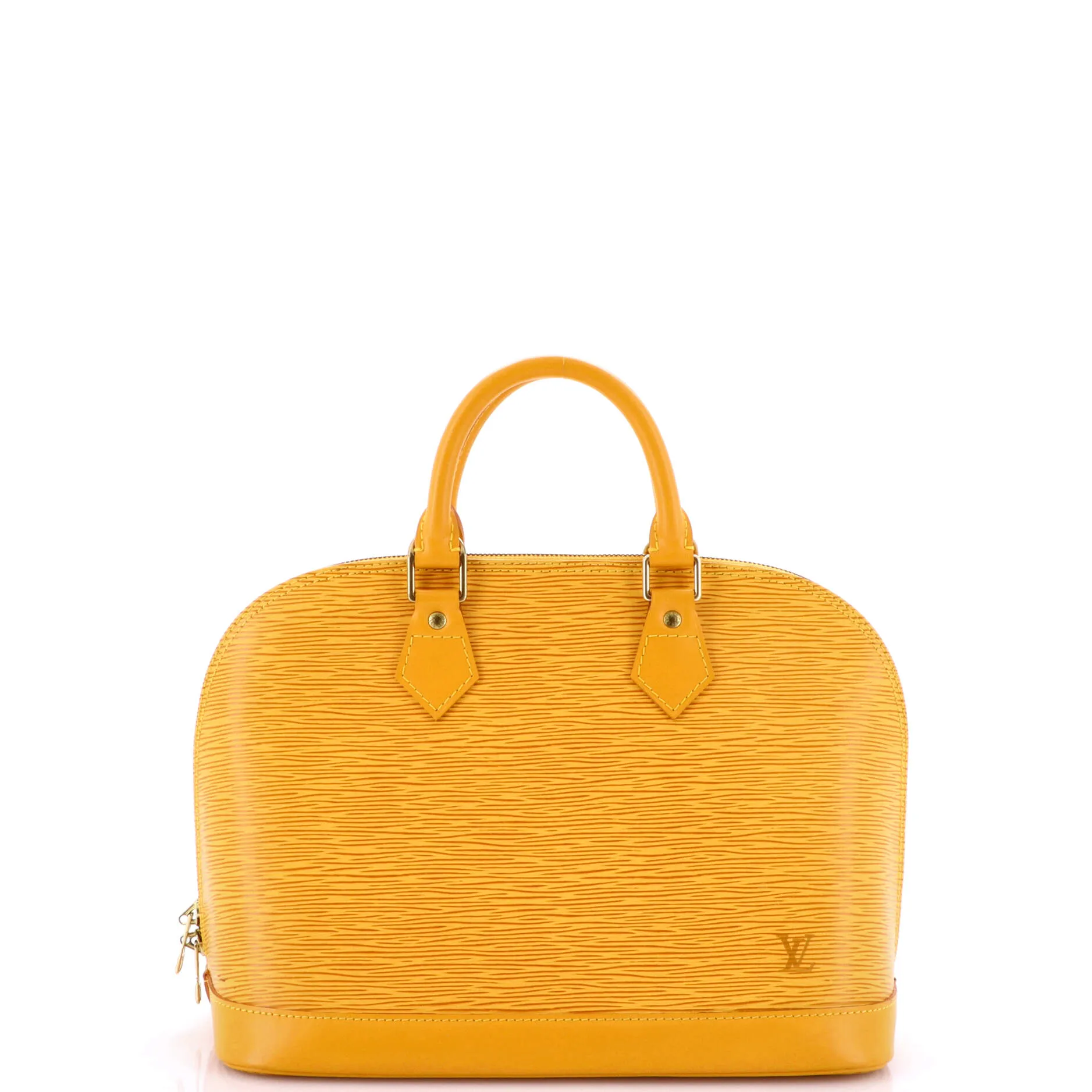 Pre-Loved Louis Vuitton Vintage Alma Handbag Epi Leather PM sold by Zulily