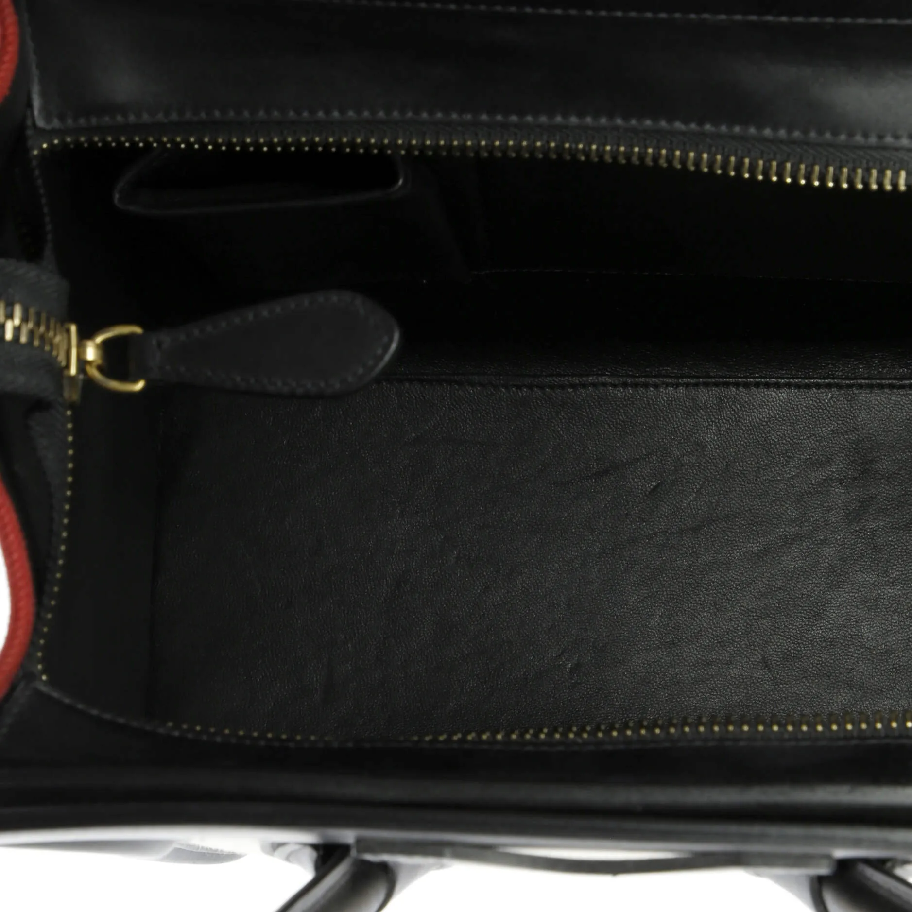 Pre-Loved Celine Tricolor Luggage Bag Canvas and Leather Micro sold by Zulily product image thumbnail 5