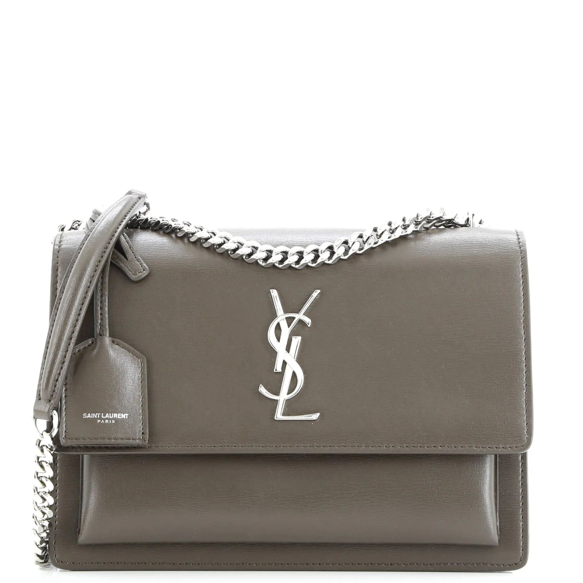 Pre-Loved Saint Laurent Sunset Crossbody Bag Leather Medium sold by Zulily