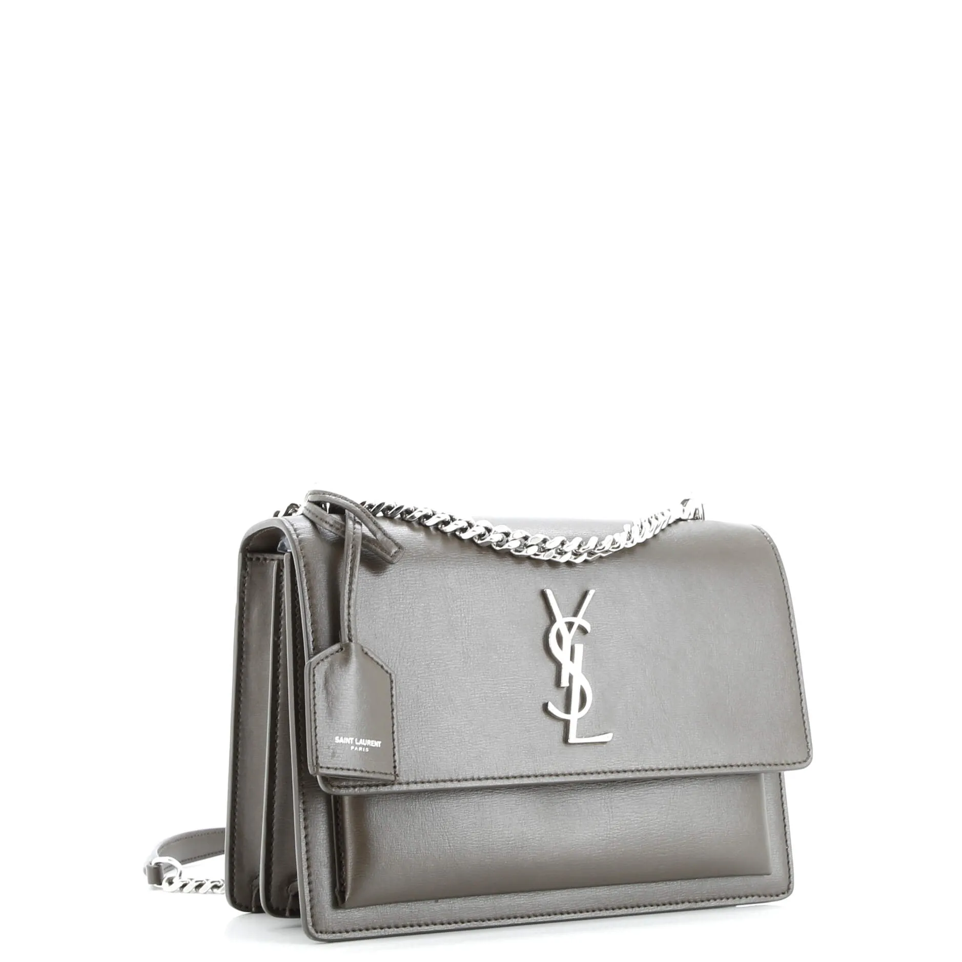 Pre-Loved Saint Laurent Sunset Crossbody Bag Leather Medium sold by Zulily product image thumbnail 2