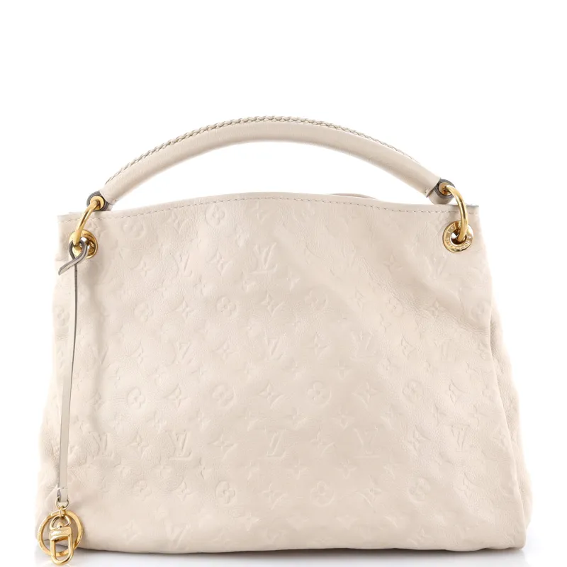 Pre-Loved Louis Vuitton Artsy Handbag Monogram Empreinte Leather MM sold by Zulily