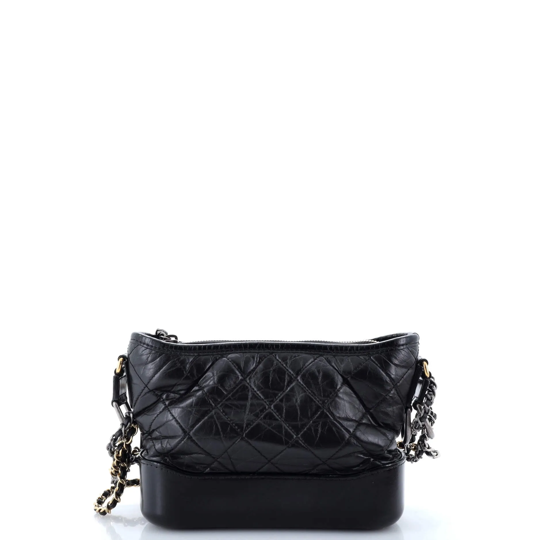 Pre-Loved Chanel Gabrielle Hobo Embellished Quilted Aged Calfskin Small sold by Zulily product image thumbnail 4